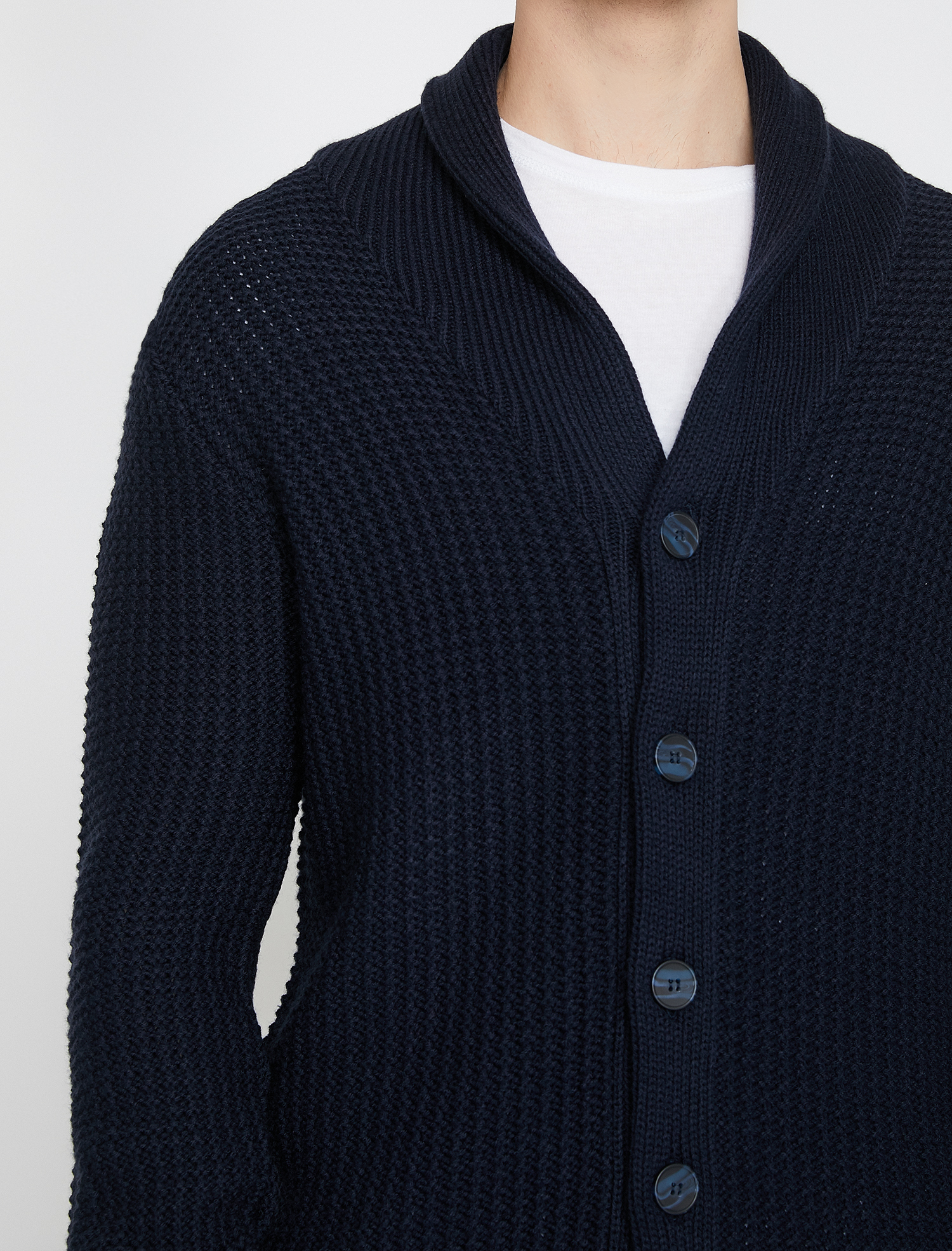   Düğme Detaylı Triko Hırka