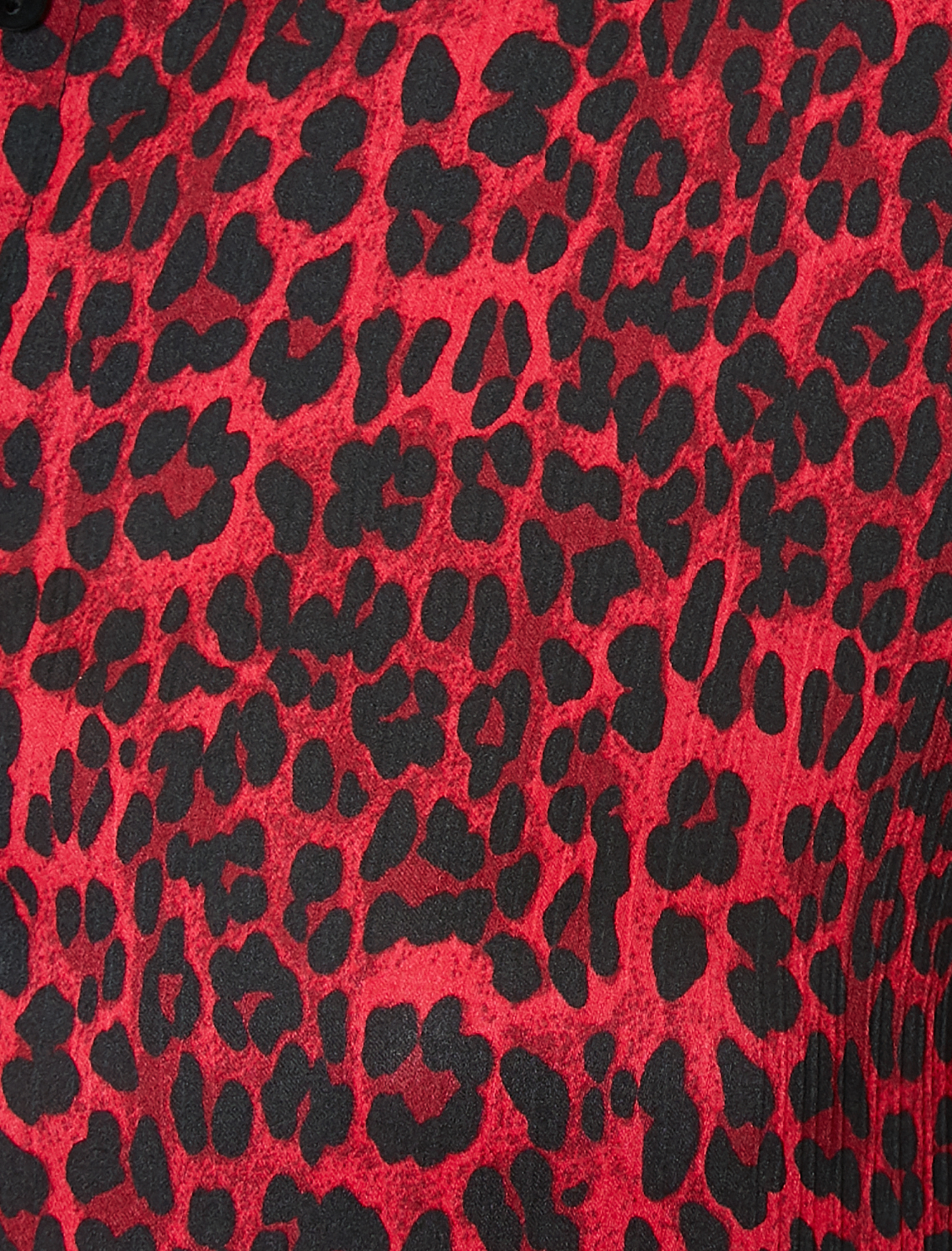   Leopar Desenli Gömlek