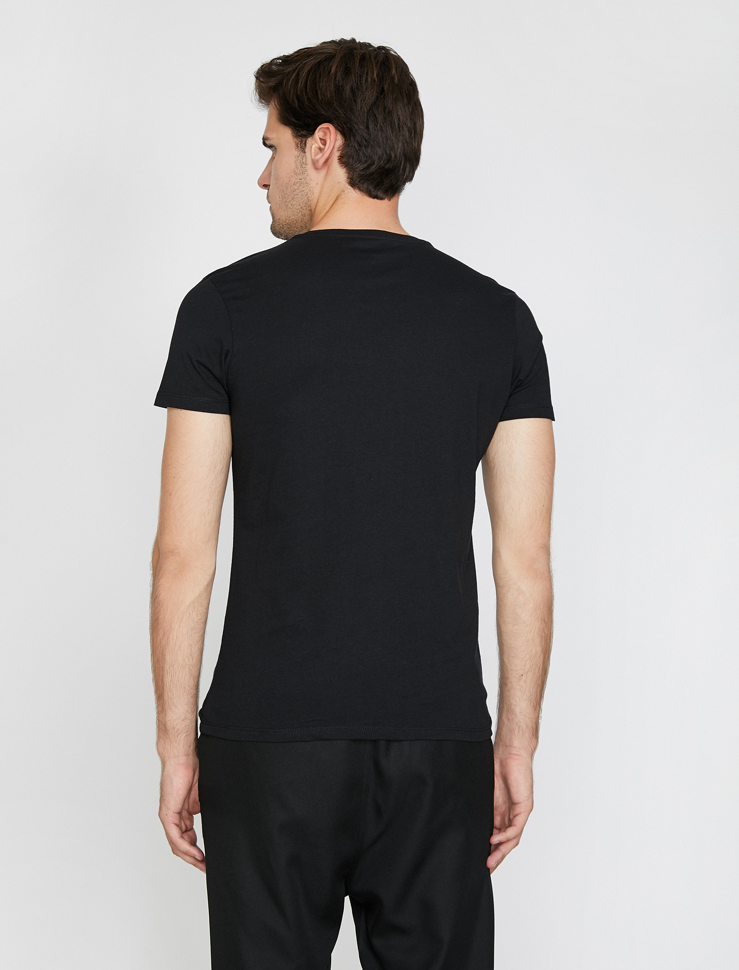   Baskılı Tişört Kısa Kollu