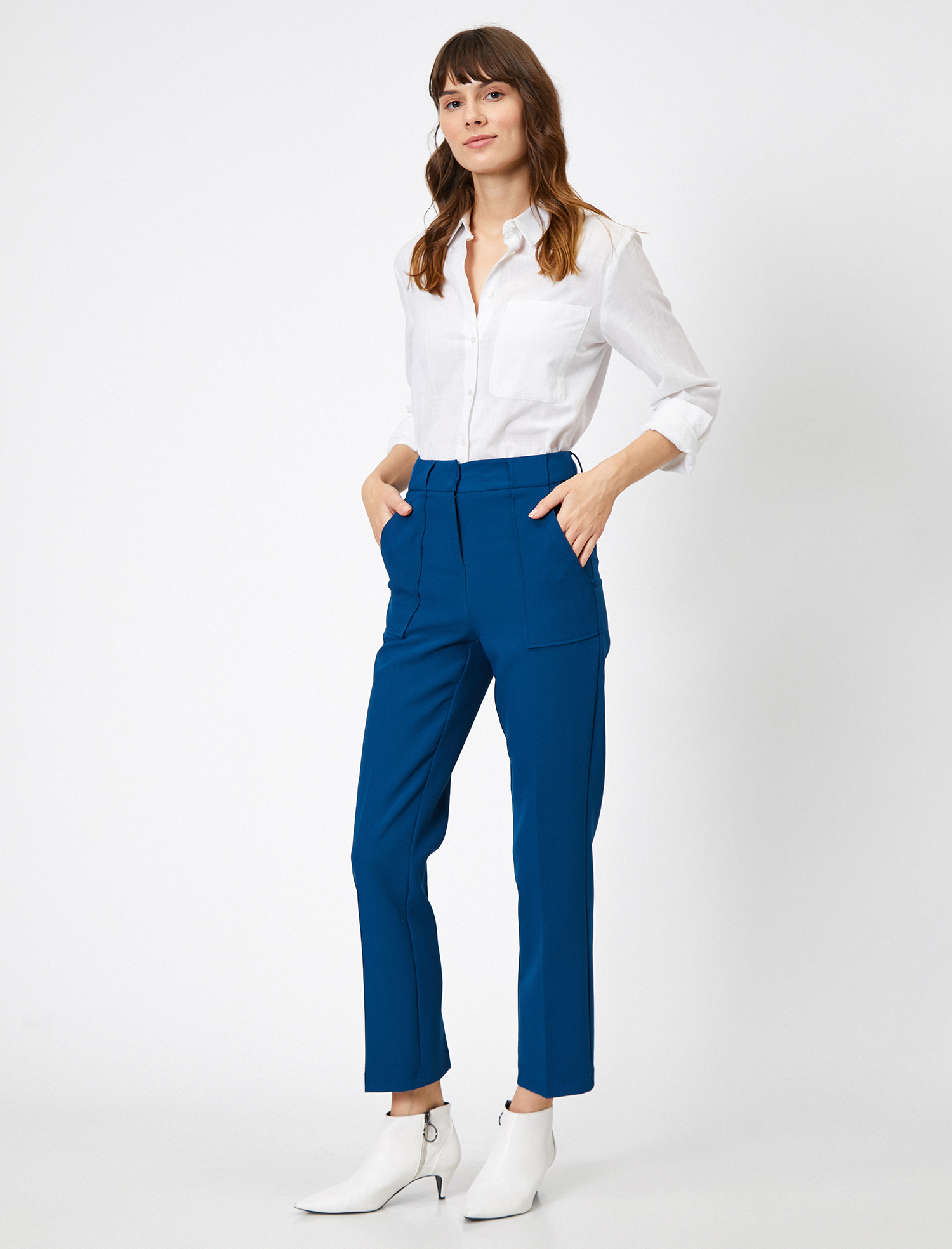   Cep Detaylı Pantolon