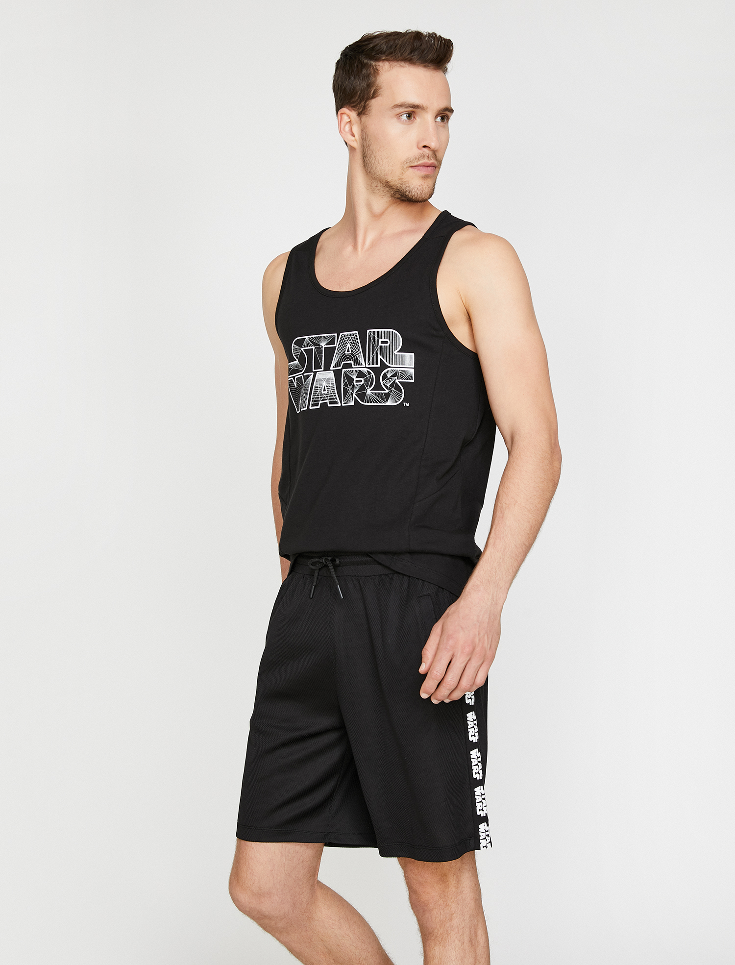   Star Wars Lisanslı Baskılı Şort