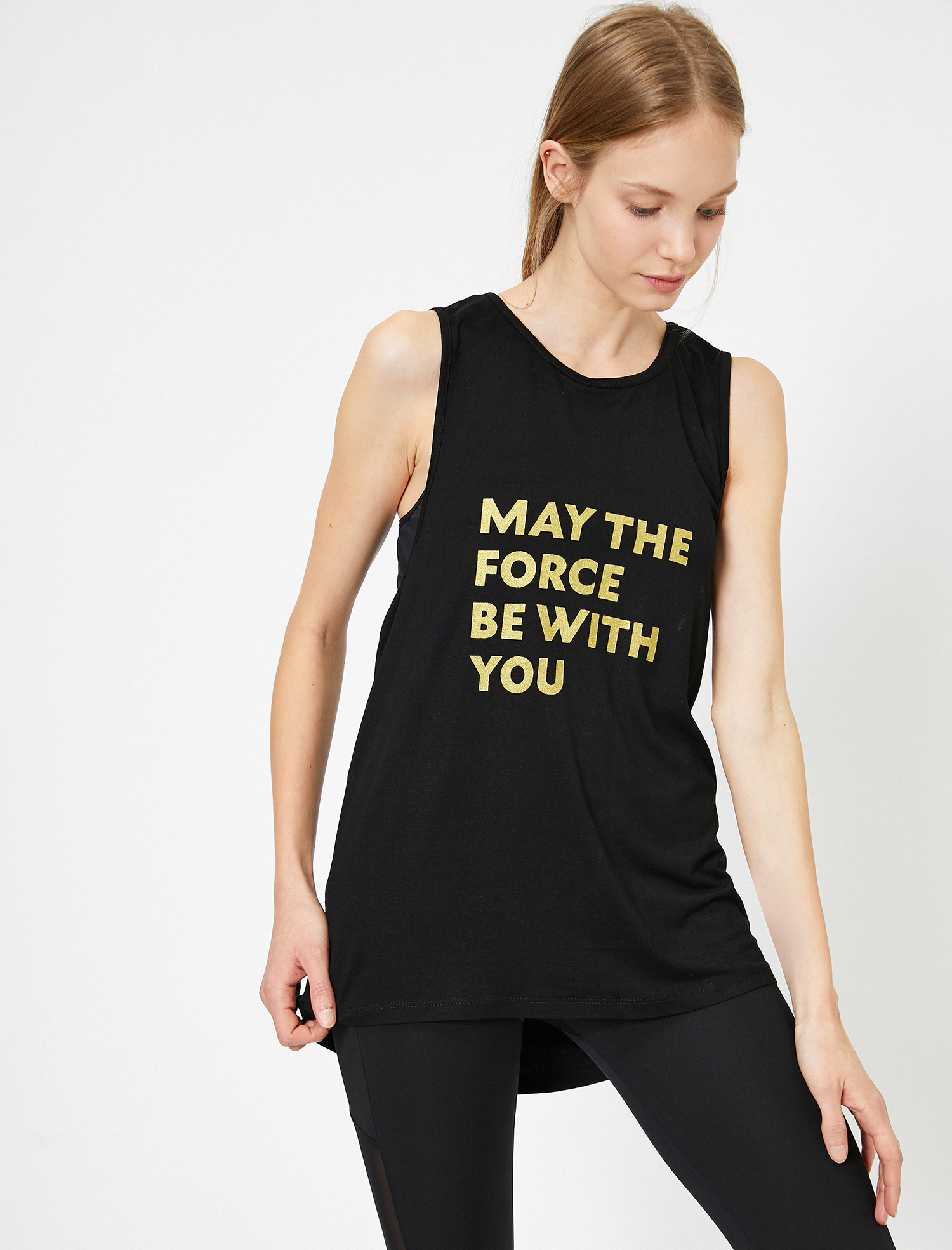 Star Wars Lisanslı Yazılı Baskılı Atlet