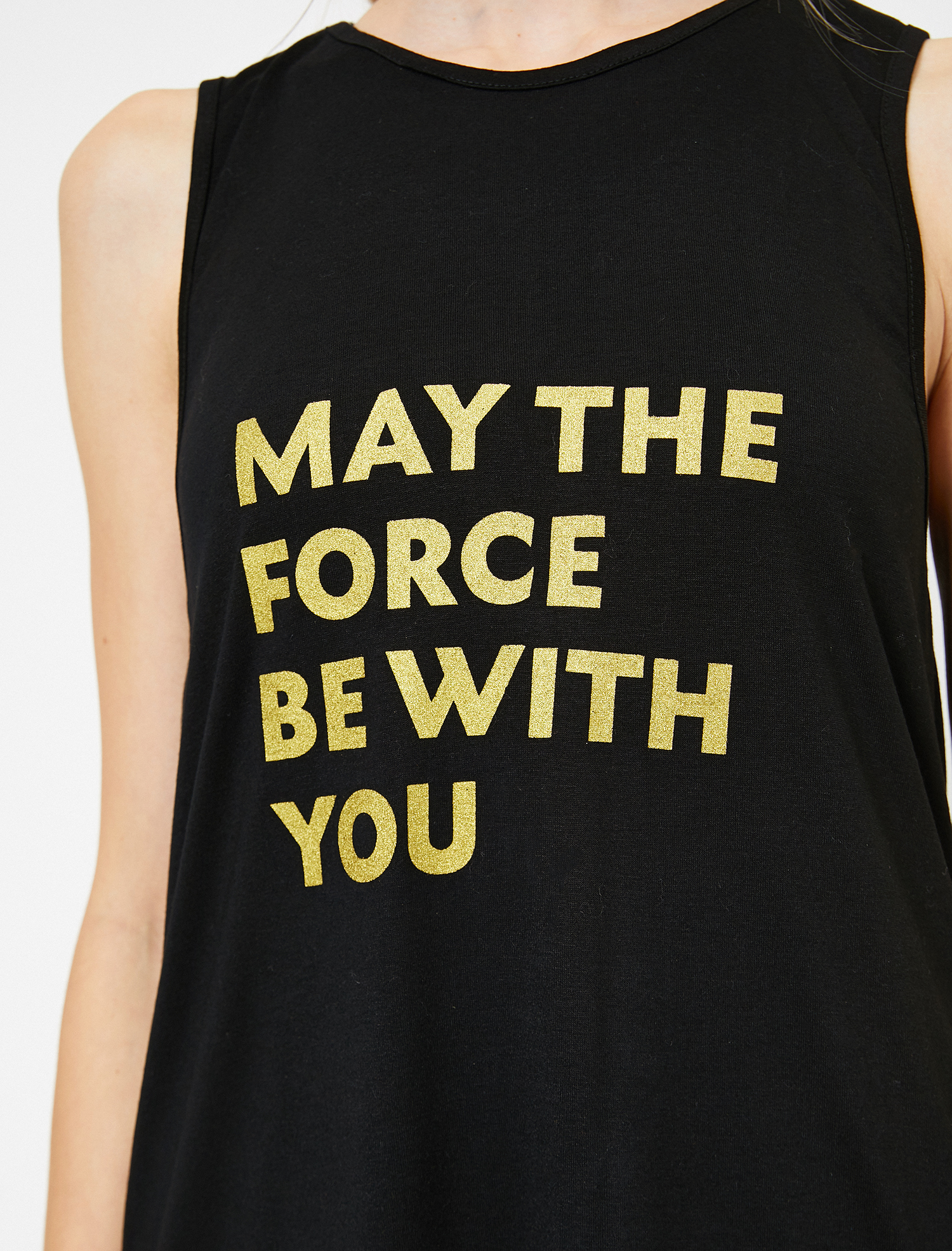 Star Wars Lisanslı Yazılı Baskılı Atlet