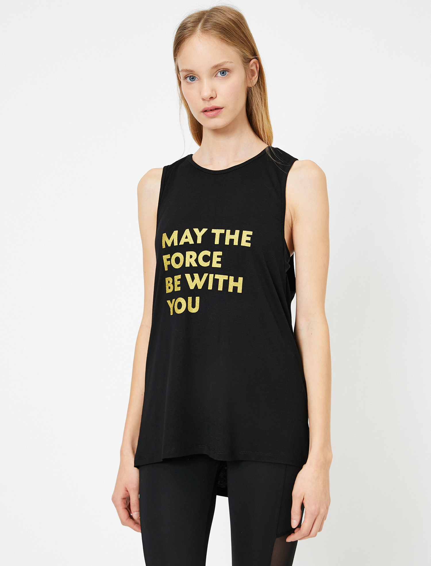 Star Wars Lisanslı Yazılı Baskılı Atlet