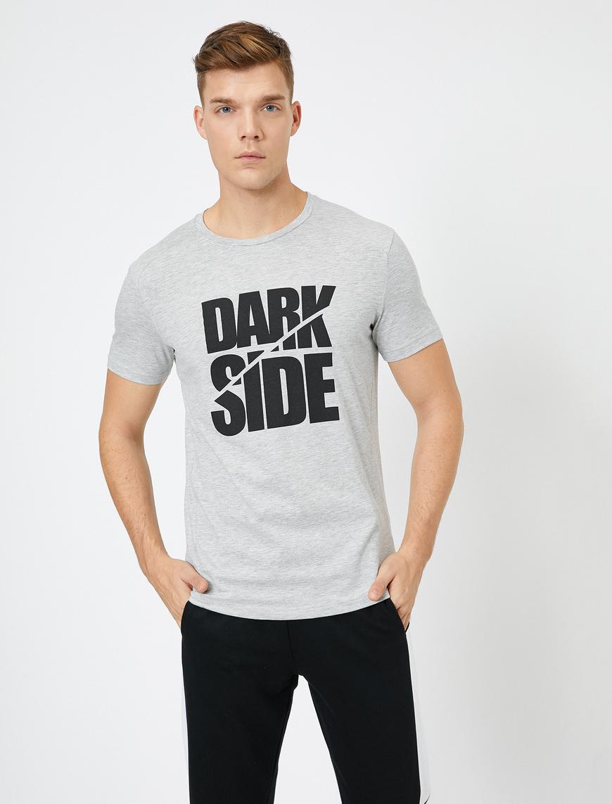   Star Wars Lisanslı Yazılı Baskılı T-Shirt