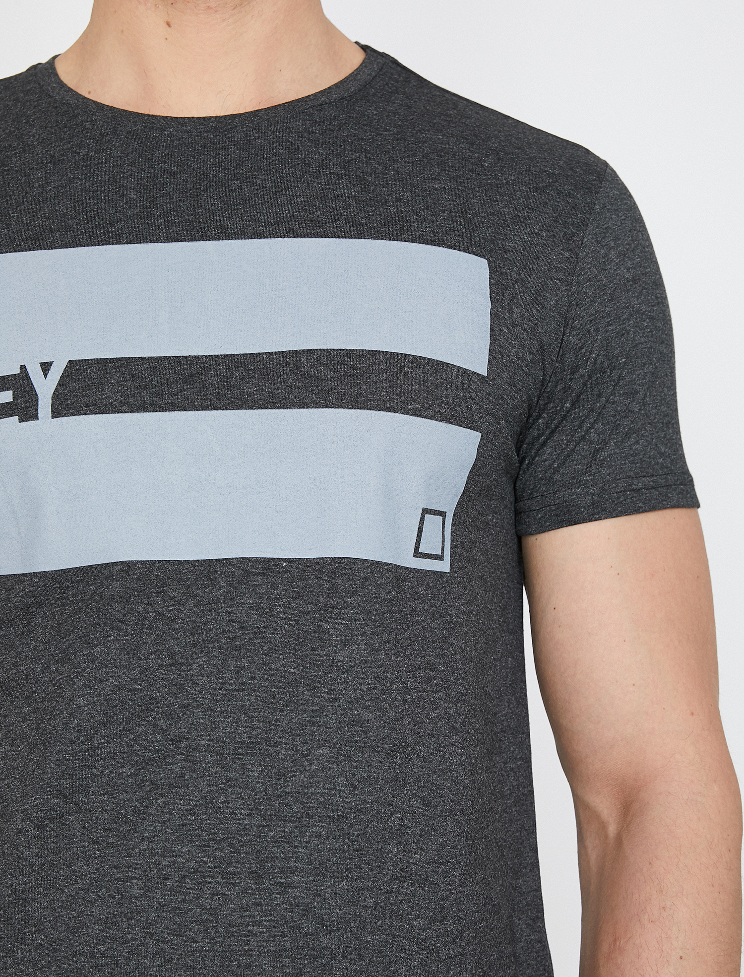   Baskılı Tişört Kısa Kollu