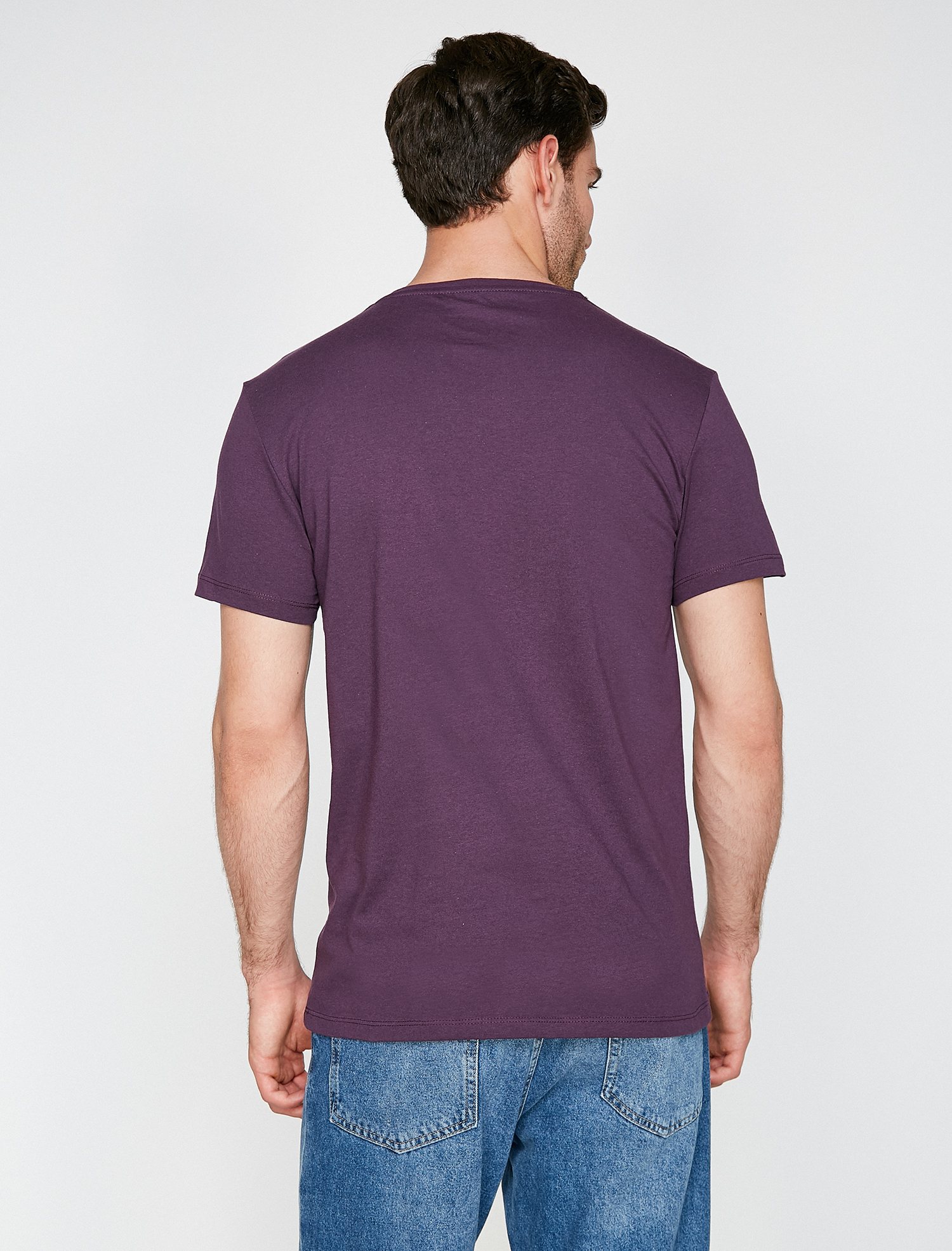   Baskılı Tişört Kısa Kollu