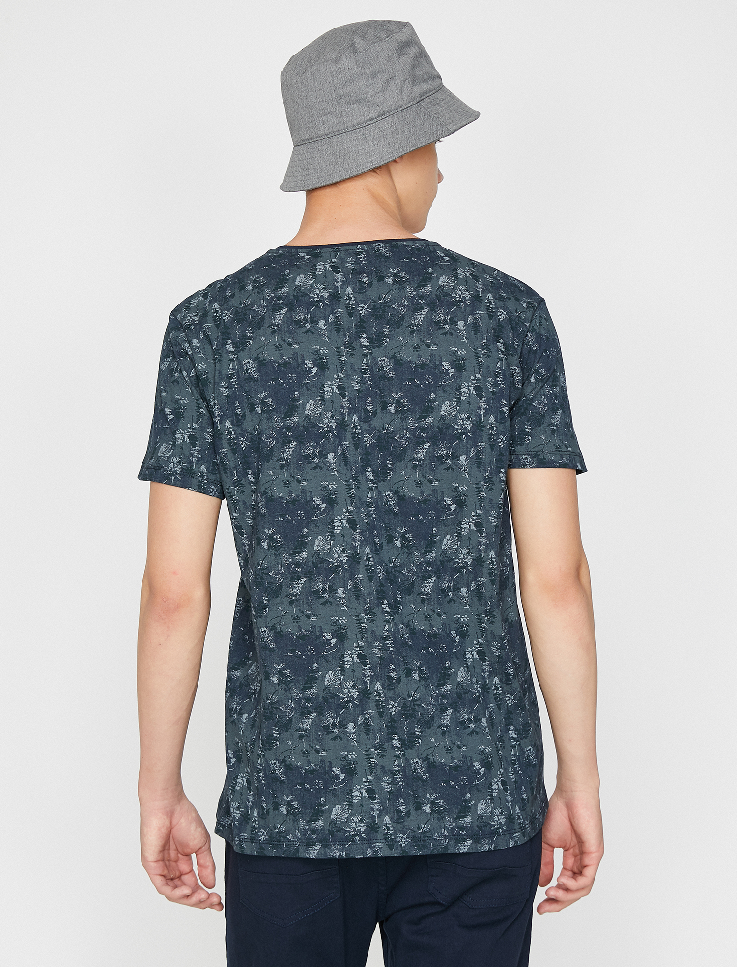   Desenli Tişört Kısa Kollu