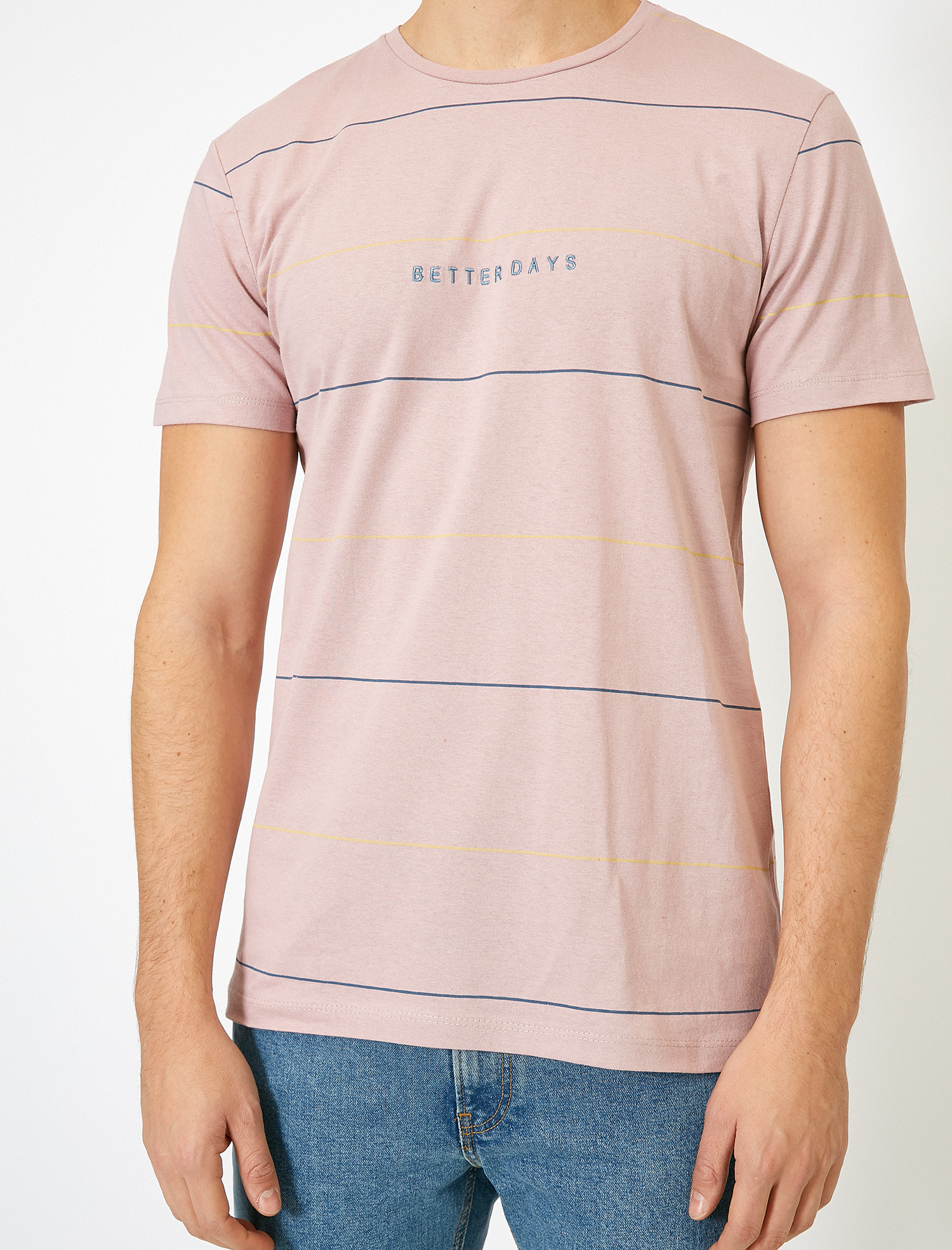   Baskılı Tişört Kısa Kollu