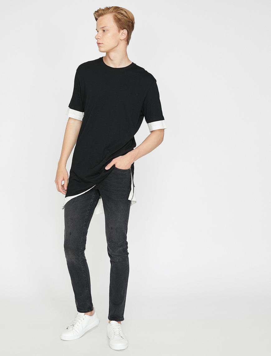   Slim Fit Kot Pantolon - Brad Jean