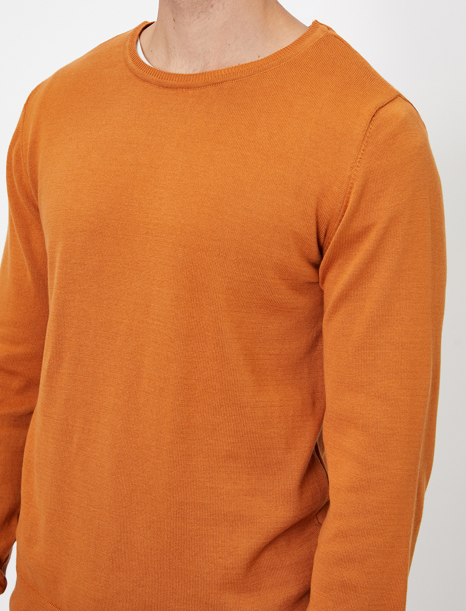 Triko Kazak Bisiklet Yaka