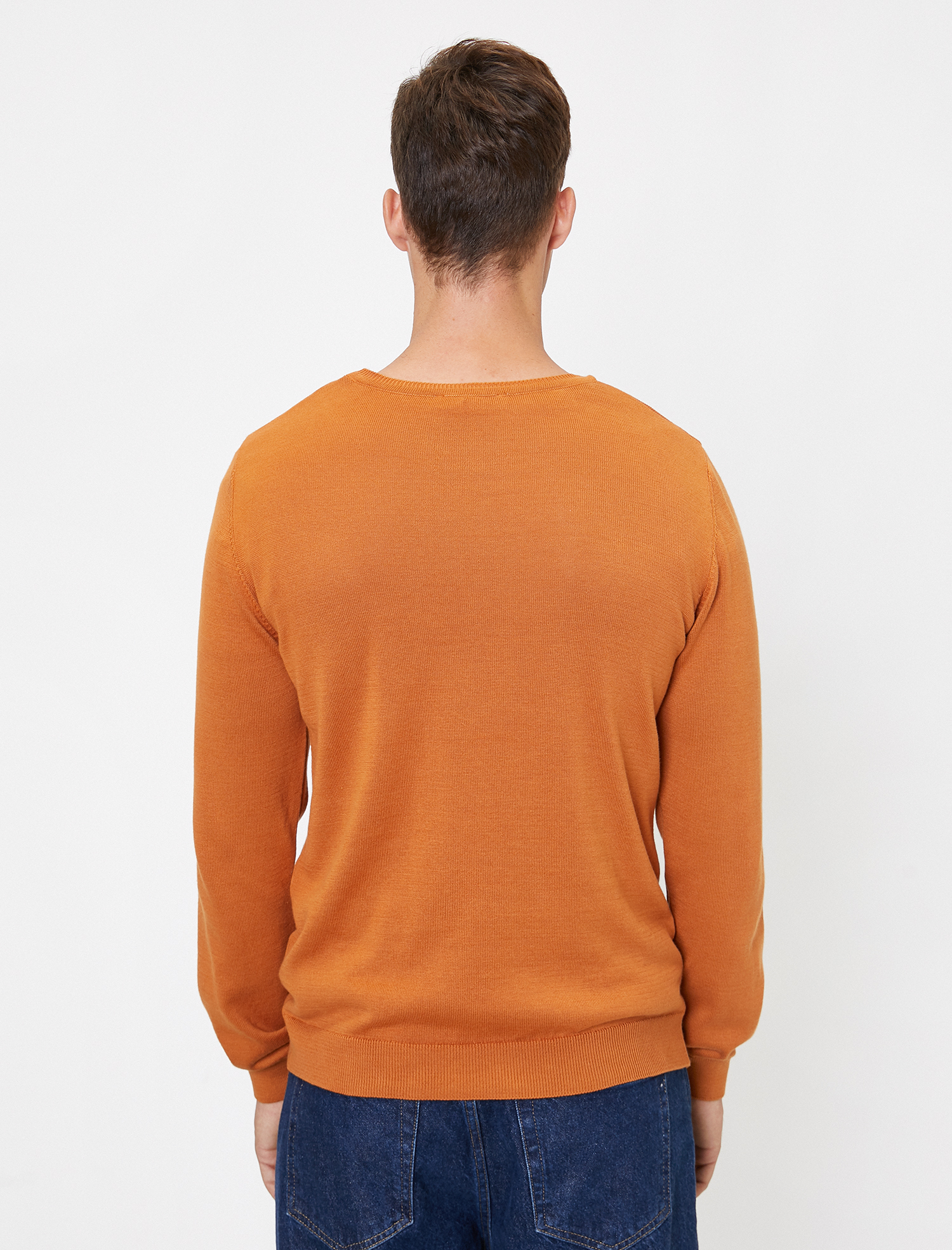 Triko Kazak Bisiklet Yaka