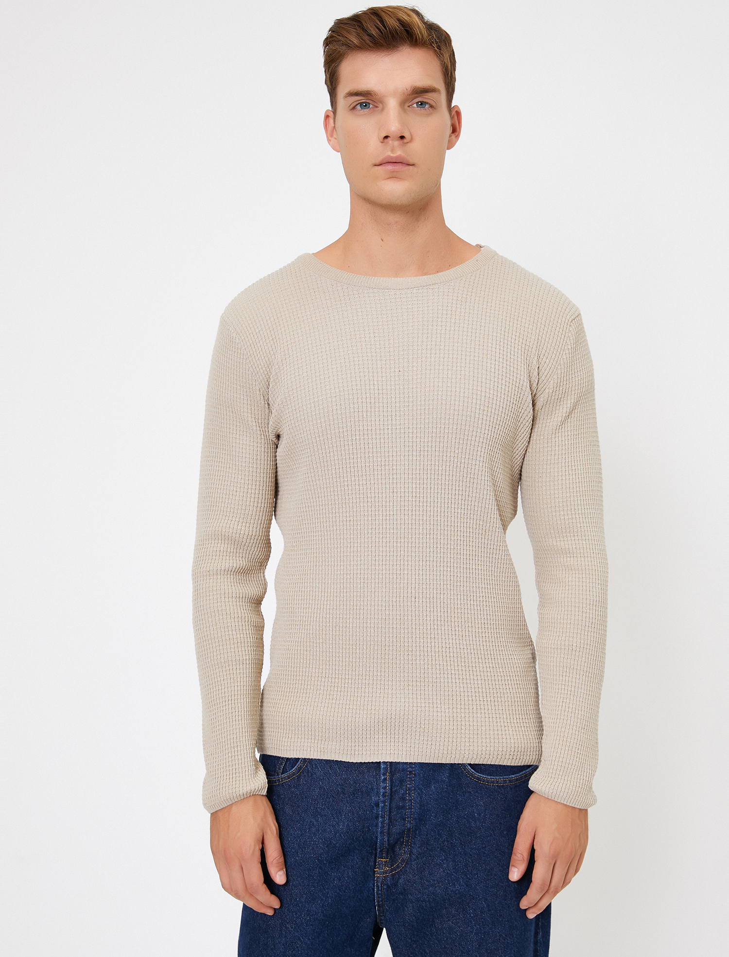   Triko Kazak Bisiklet Yaka