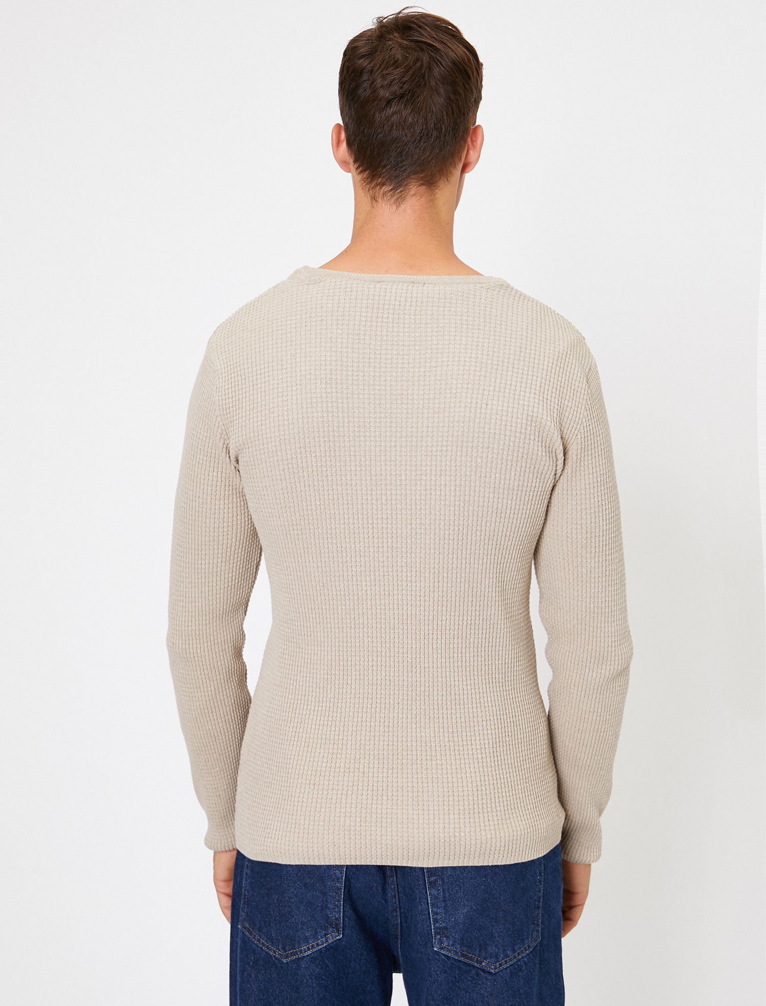   Triko Kazak Bisiklet Yaka