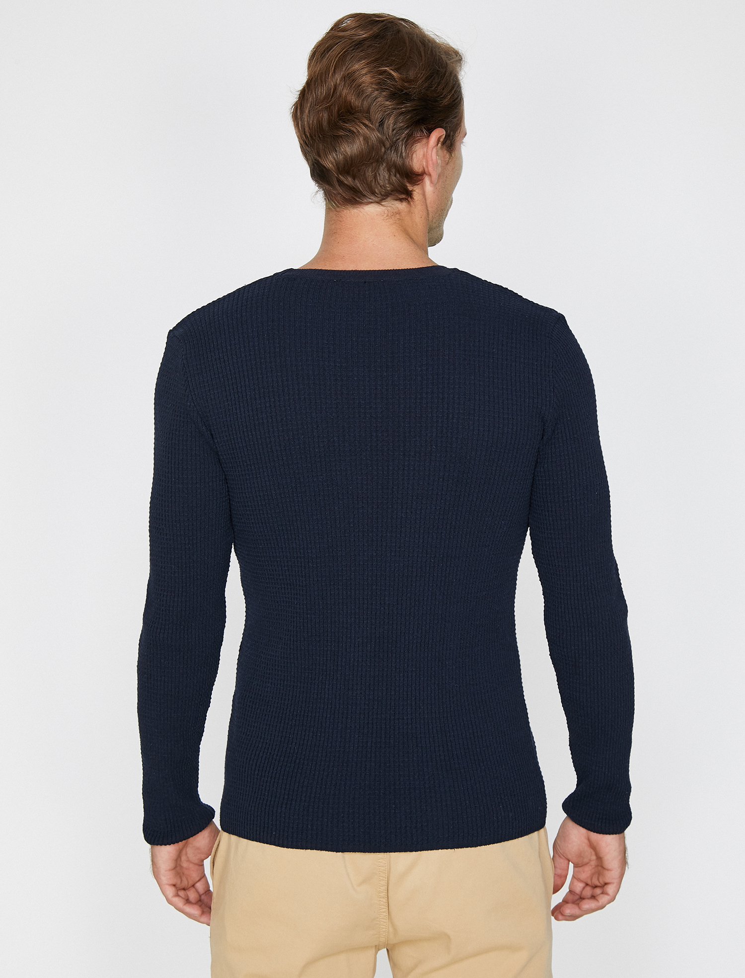 Triko Kazak Bisiklet Yaka