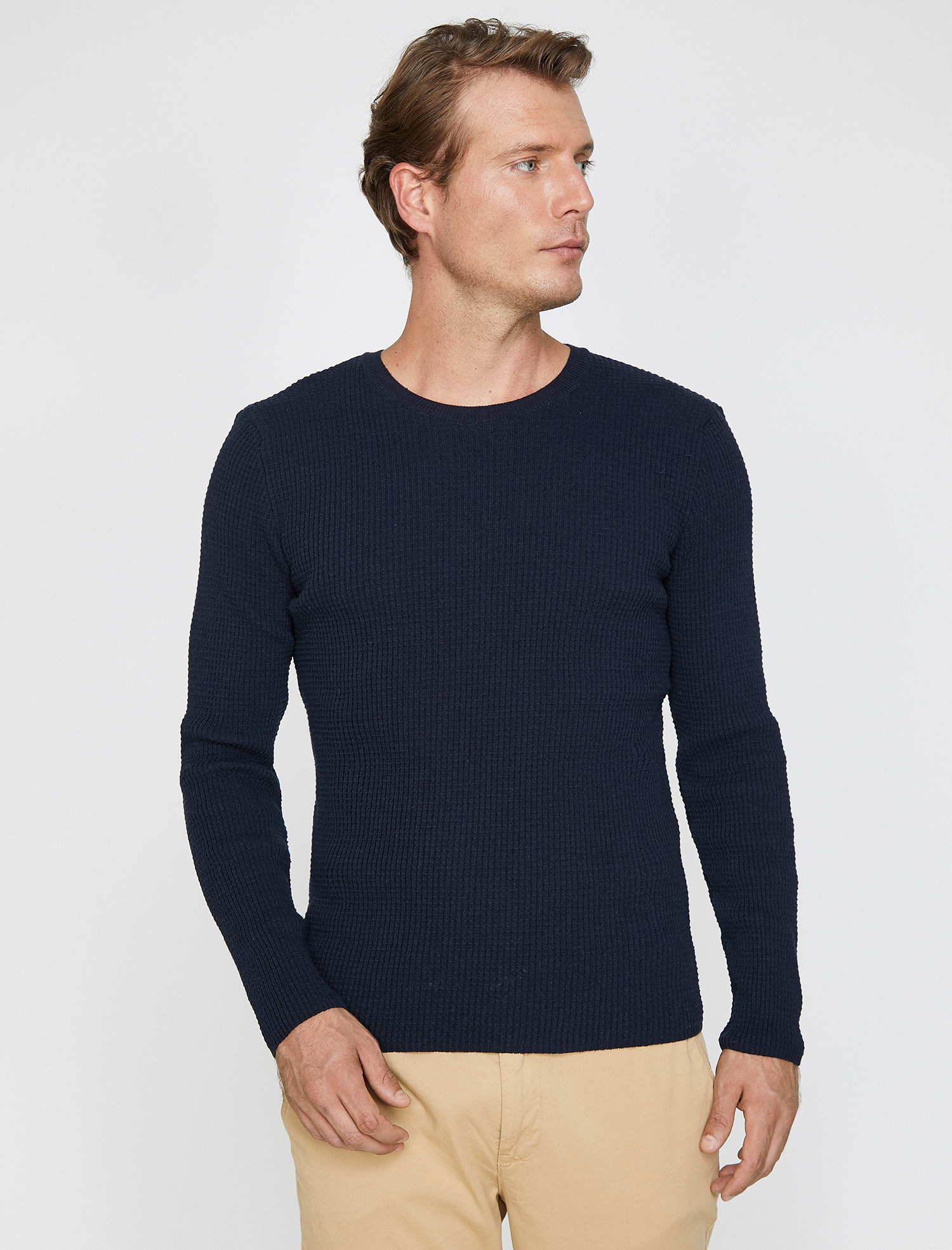 Triko Kazak Bisiklet Yaka