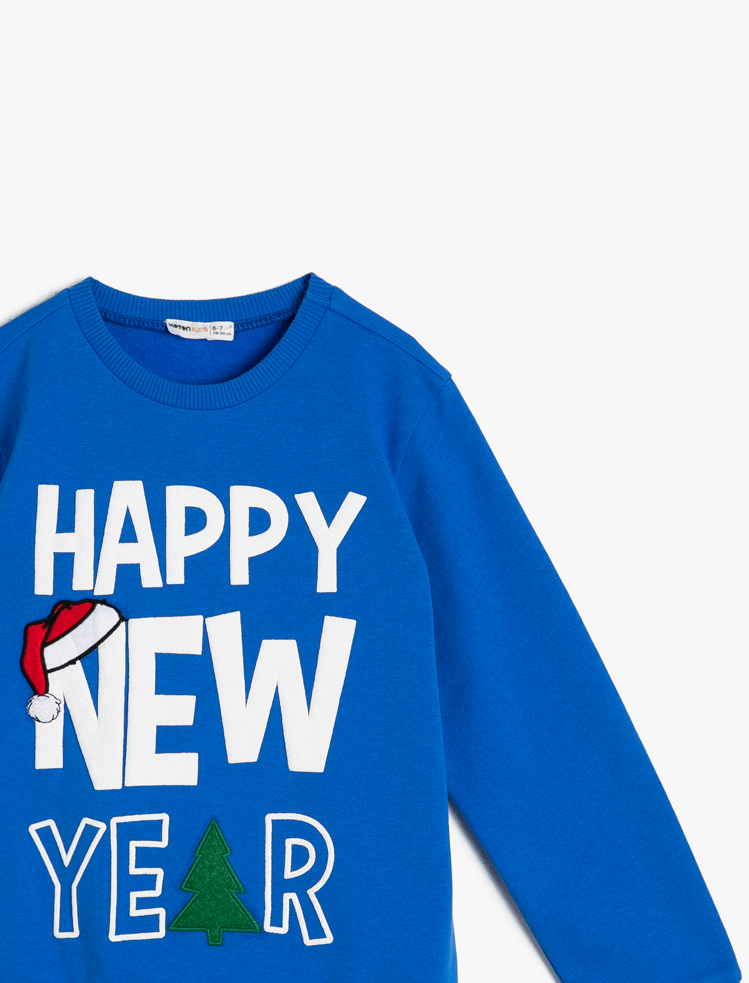  Erkek Çocuk Yeni Yıl Temalı Sweatshirt