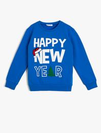 Yeni Yıl Temalı Sweatshirt