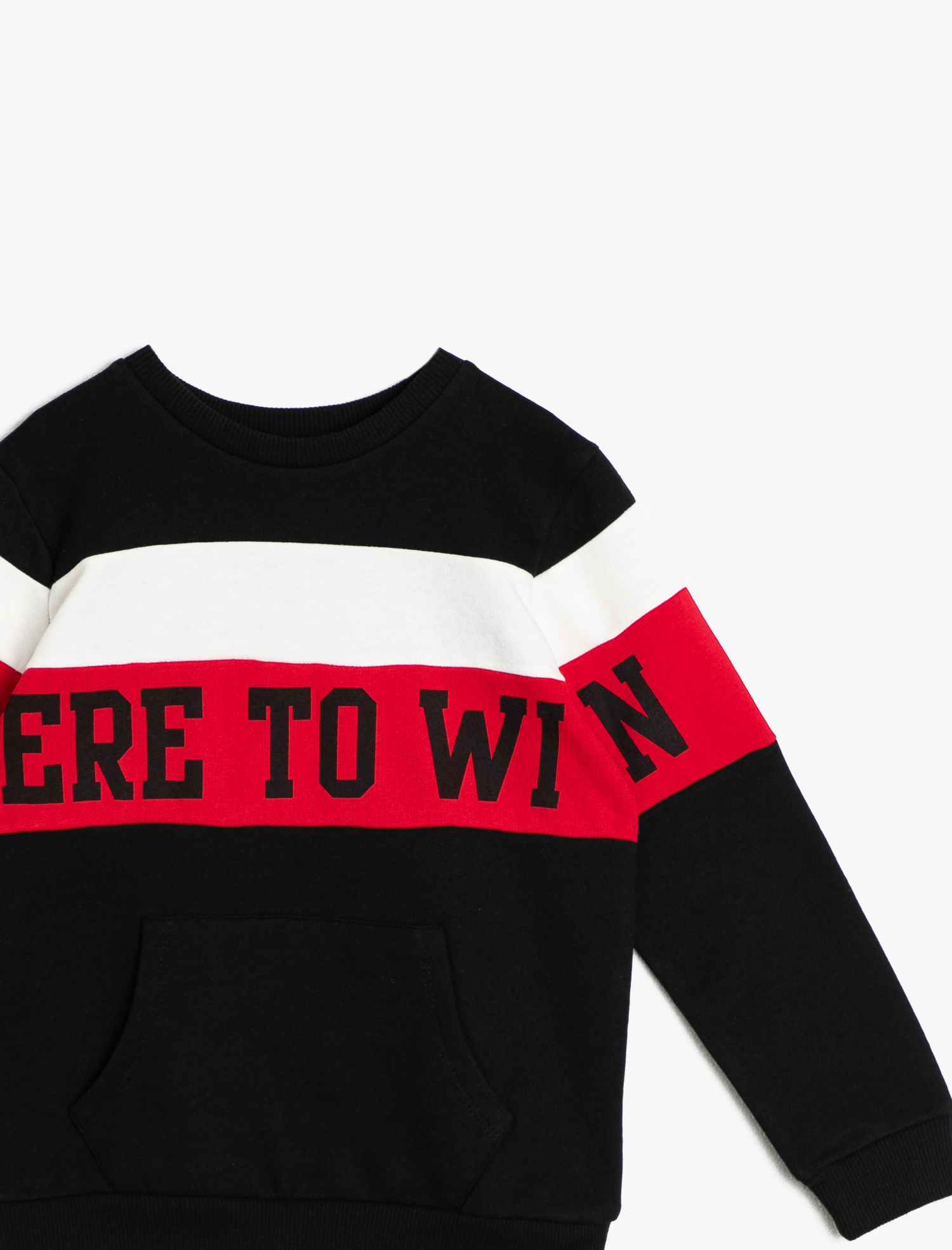  Erkek Çocuk Yazılı Baskılı Sweatshirt