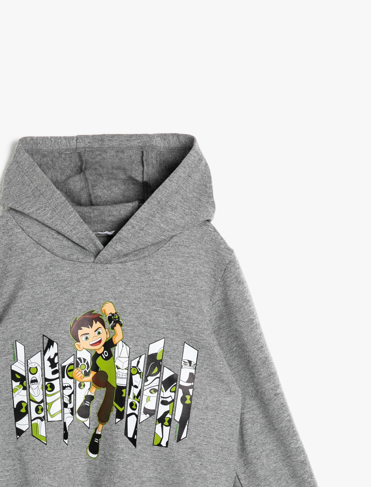  Erkek Çocuk Ben 10 Lisanslı Baskılı Sweatshirt