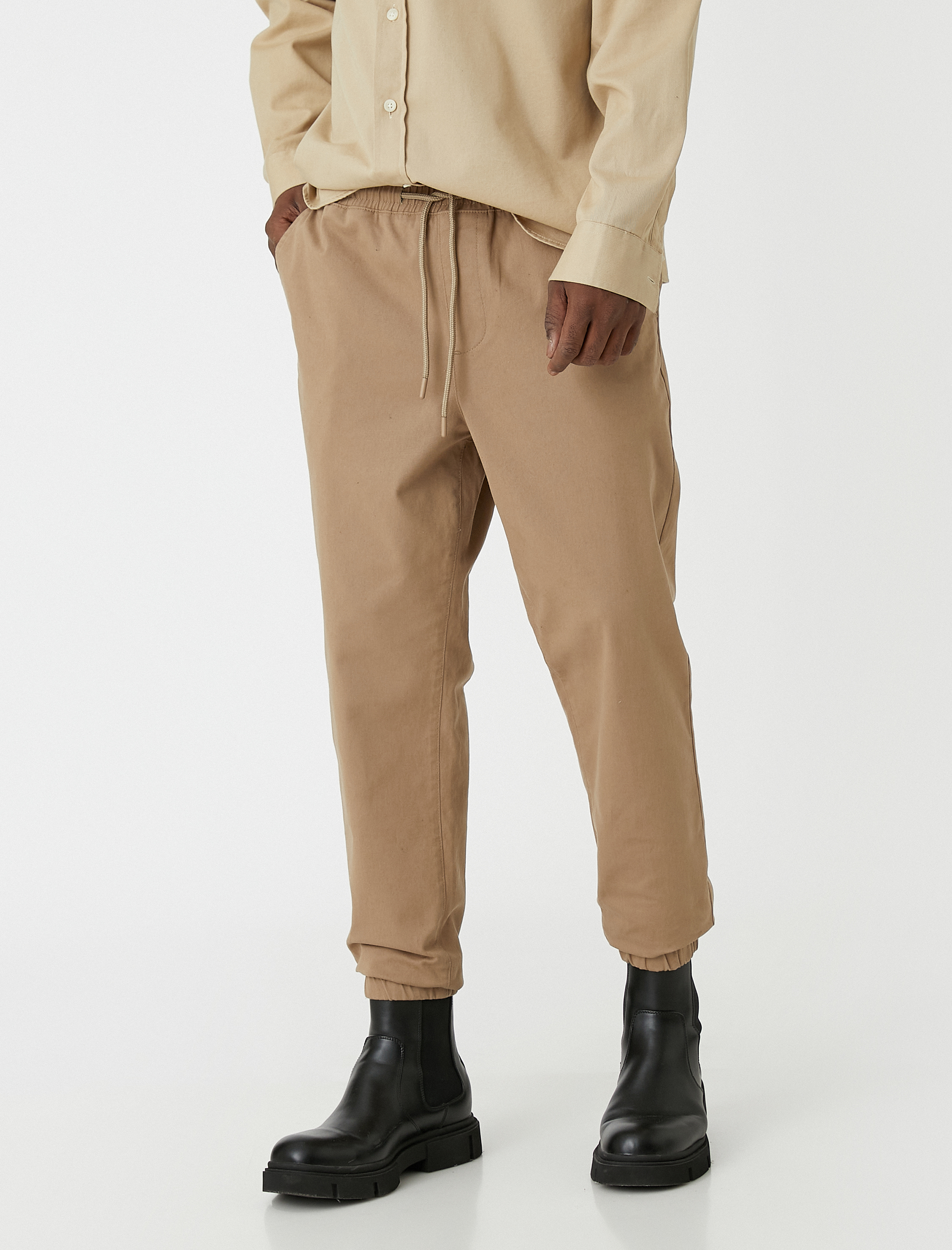   Basic Jogger Pantolon Beli Bağcıklı