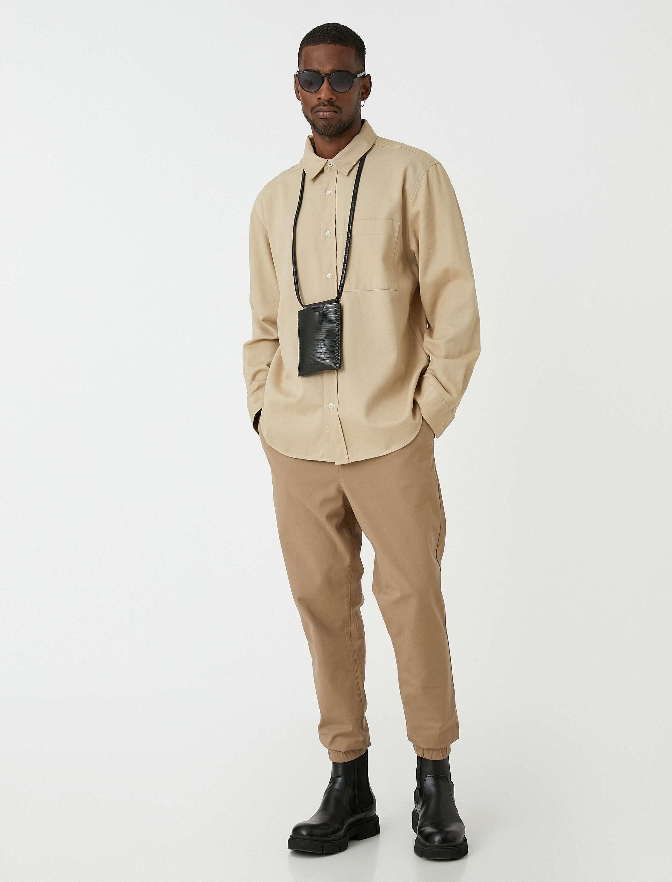   Basic Jogger Pantolon Beli Bağcıklı