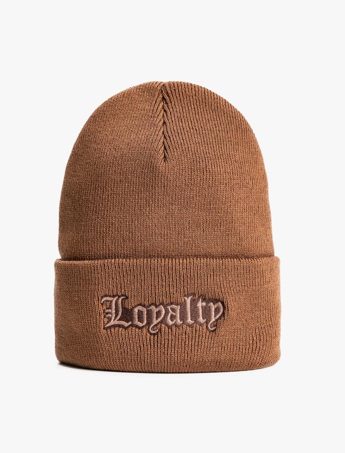 Erkek Triko Bere İşleme Detaylı