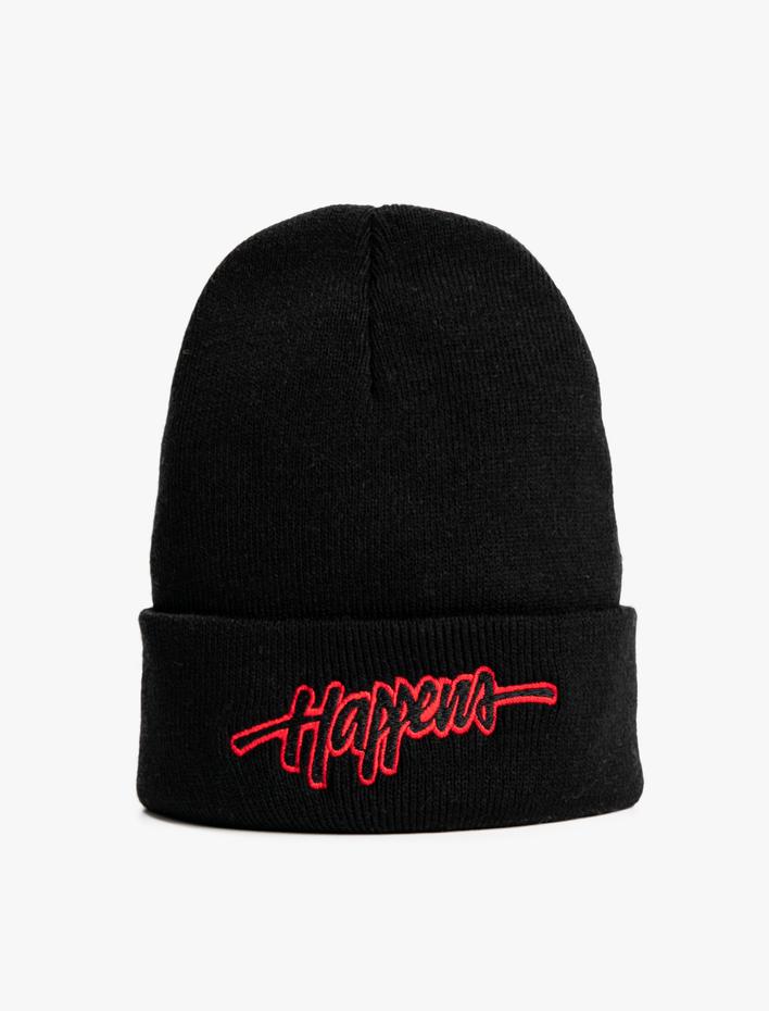 Erkek Triko Bere İşleme Detaylı