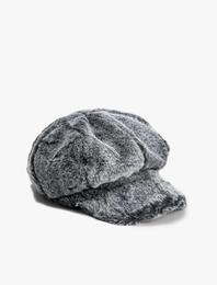 Peluş Kasket Şapka