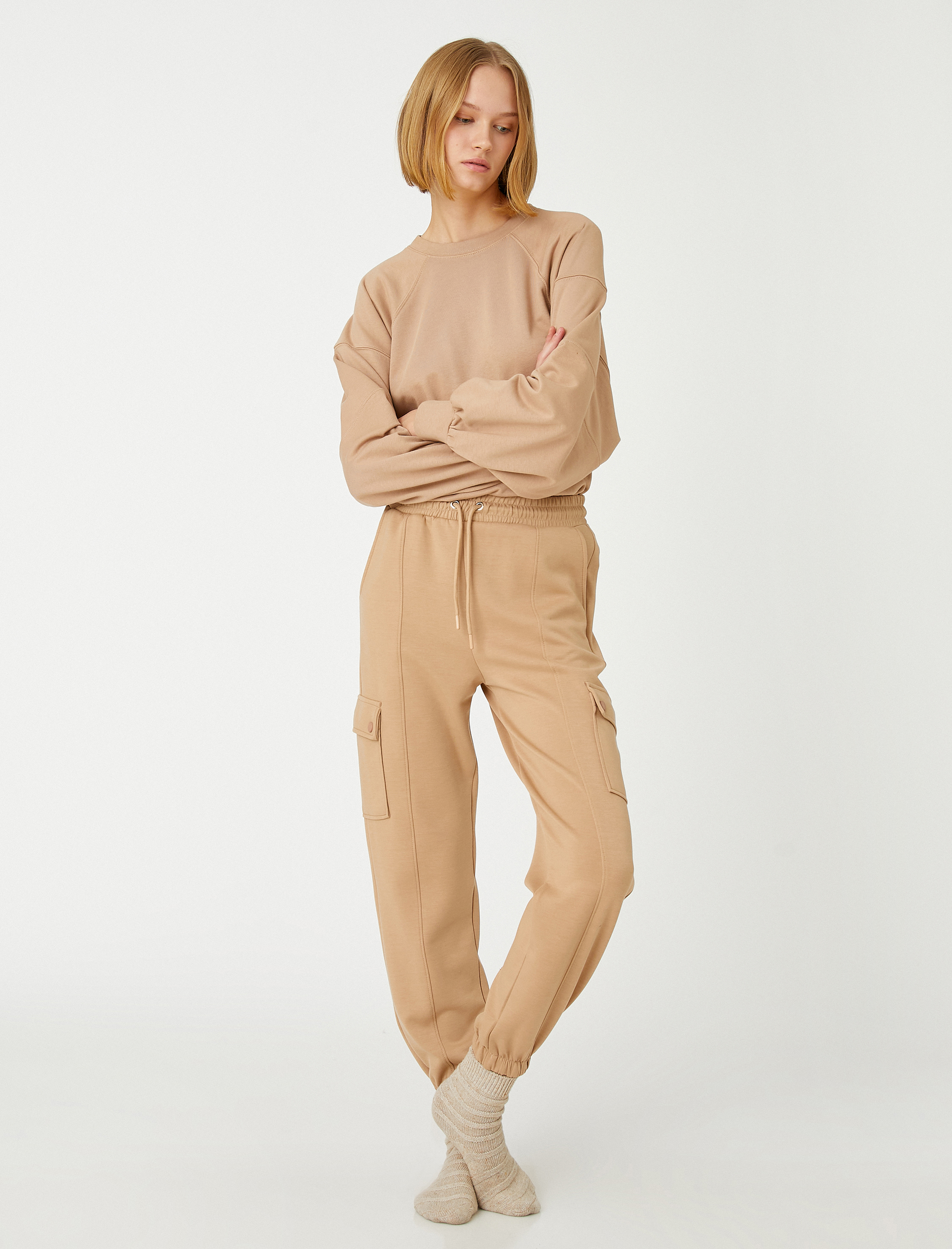   Jogger Pijama Altı Cep Detaylı