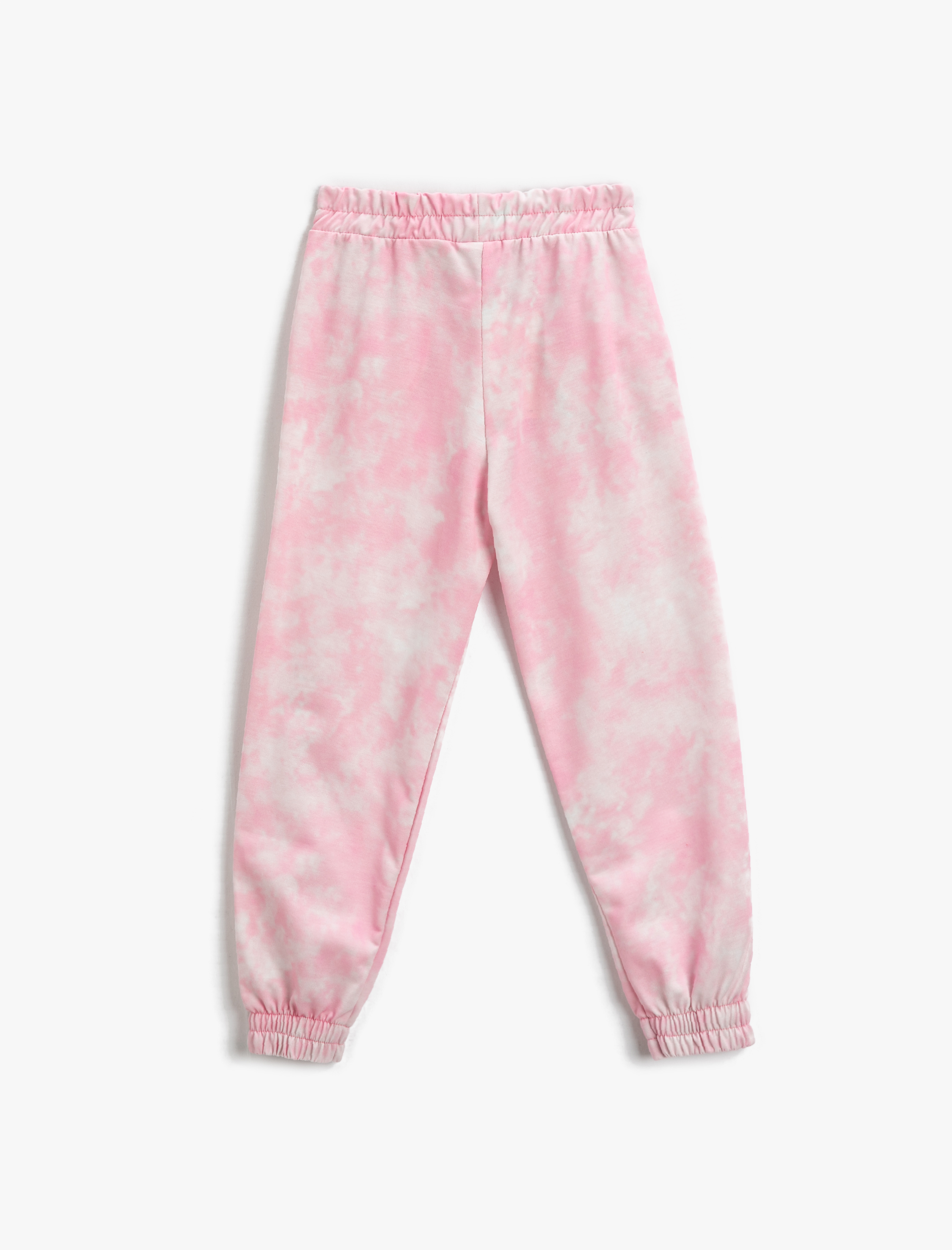  Kız Çocuk Batik Desenli Jogger Eşofman Altı