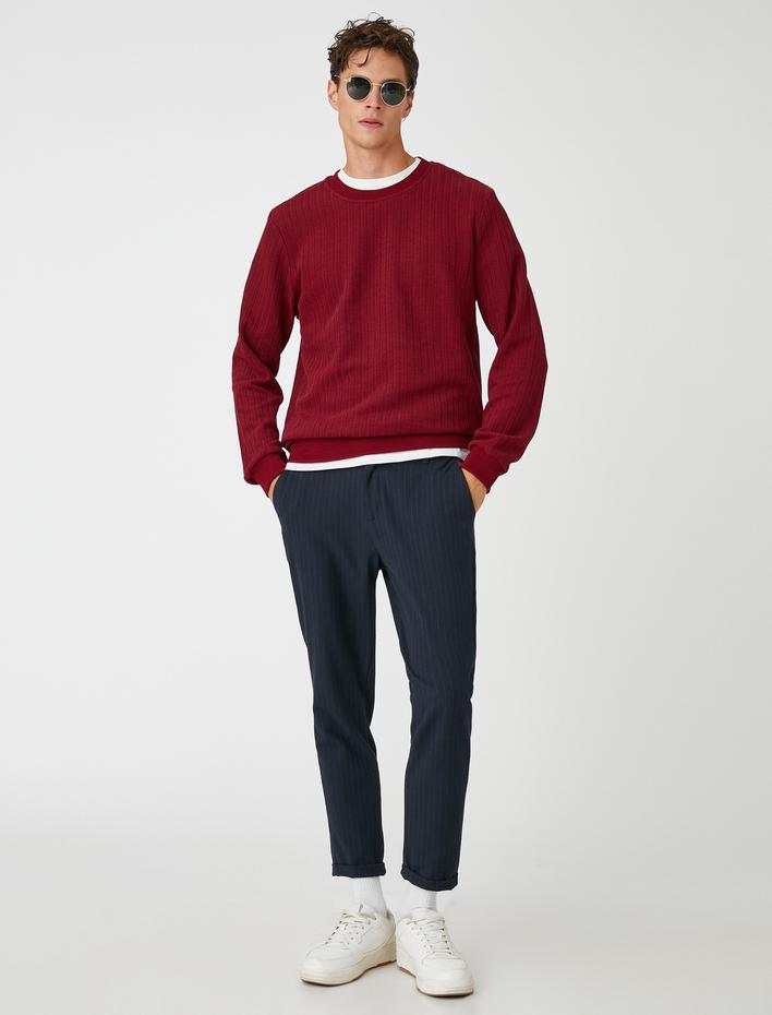  Basic Dokulu Kazak Bisiklet Yaka