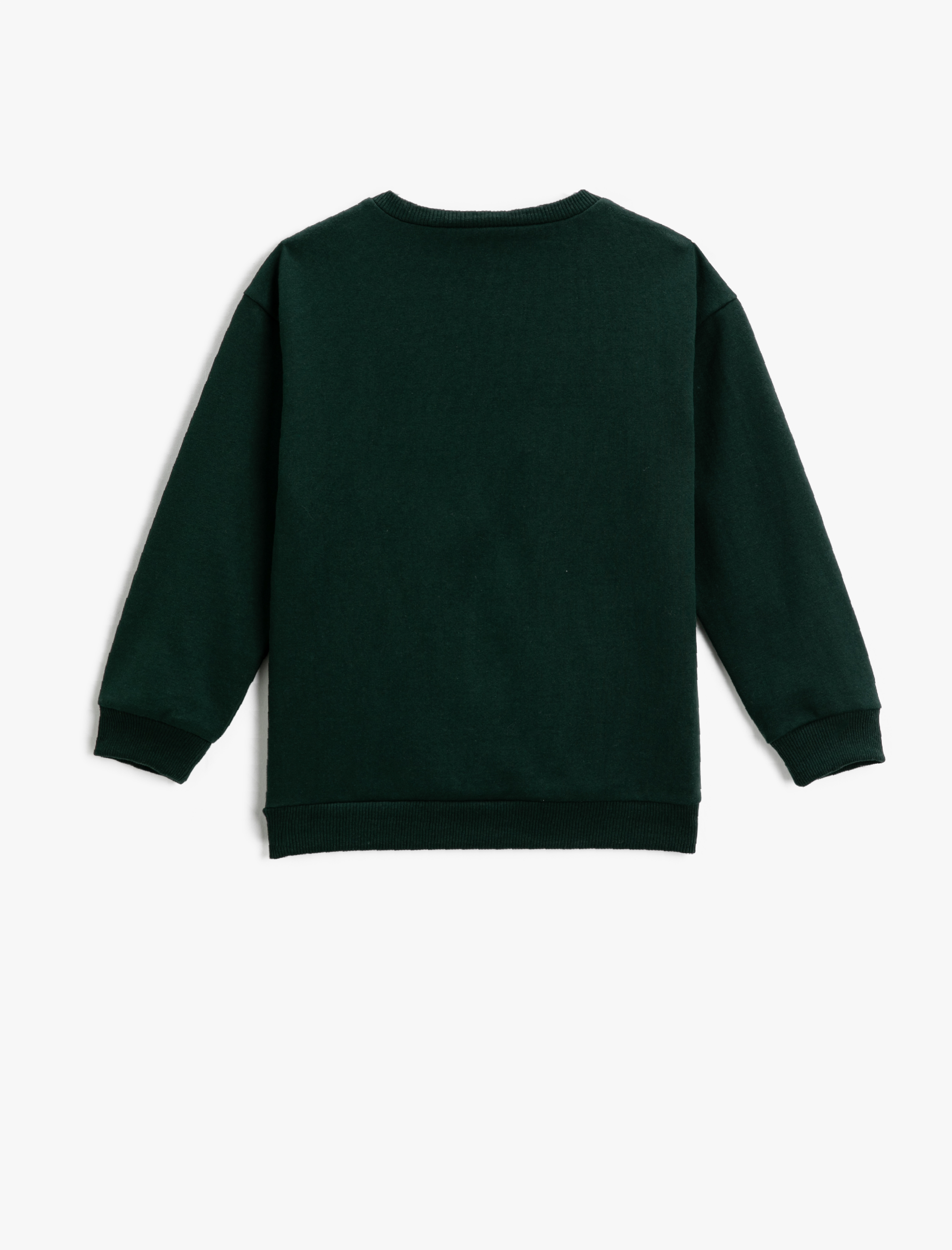  Erkek Çocuk Batman Sweatshirt Lisanslı Uzun Kollu Bisiklet Yaka