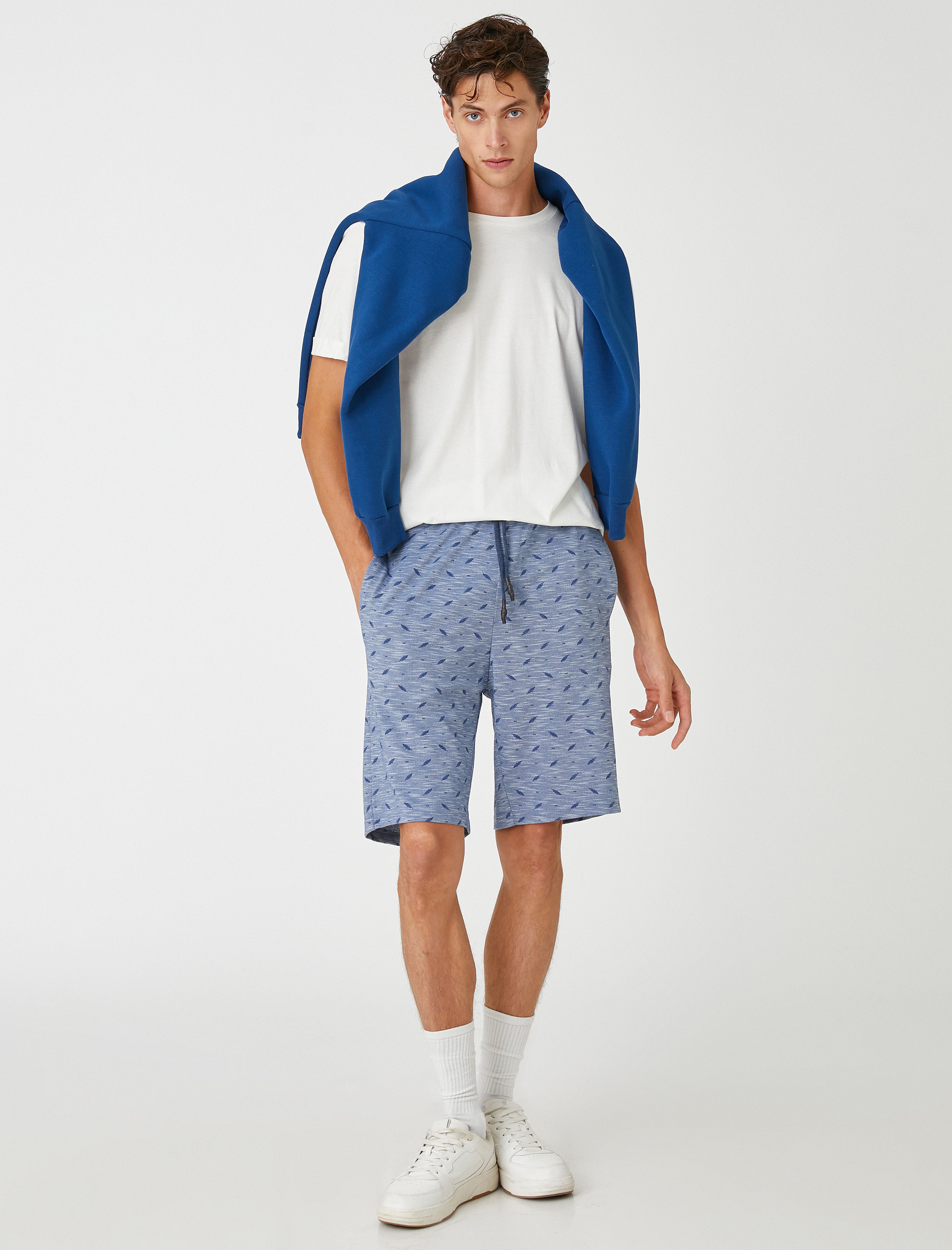   Basic Şort Beli Bağcıklı