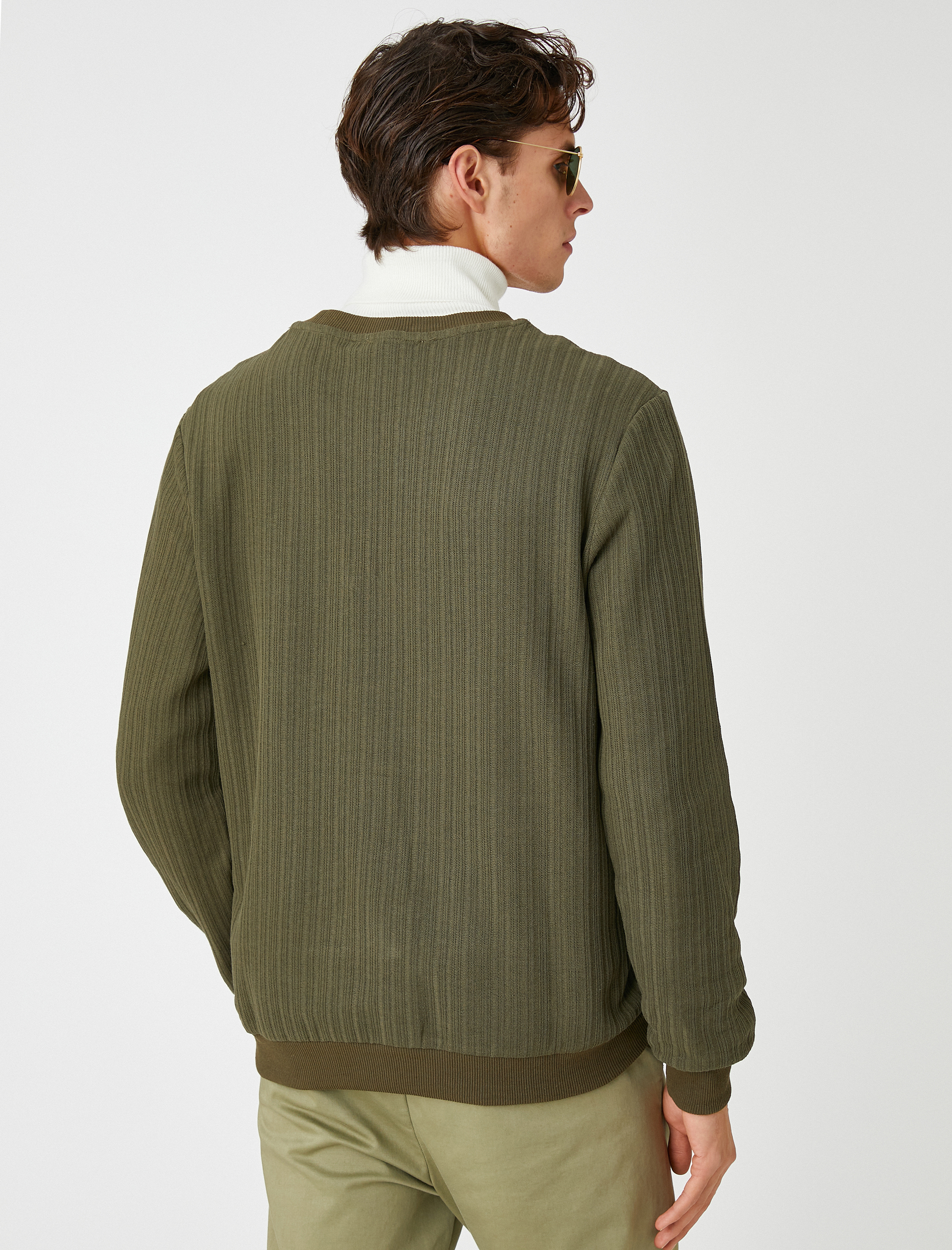   Basic Dokulu Kazak Bisiklet Yaka