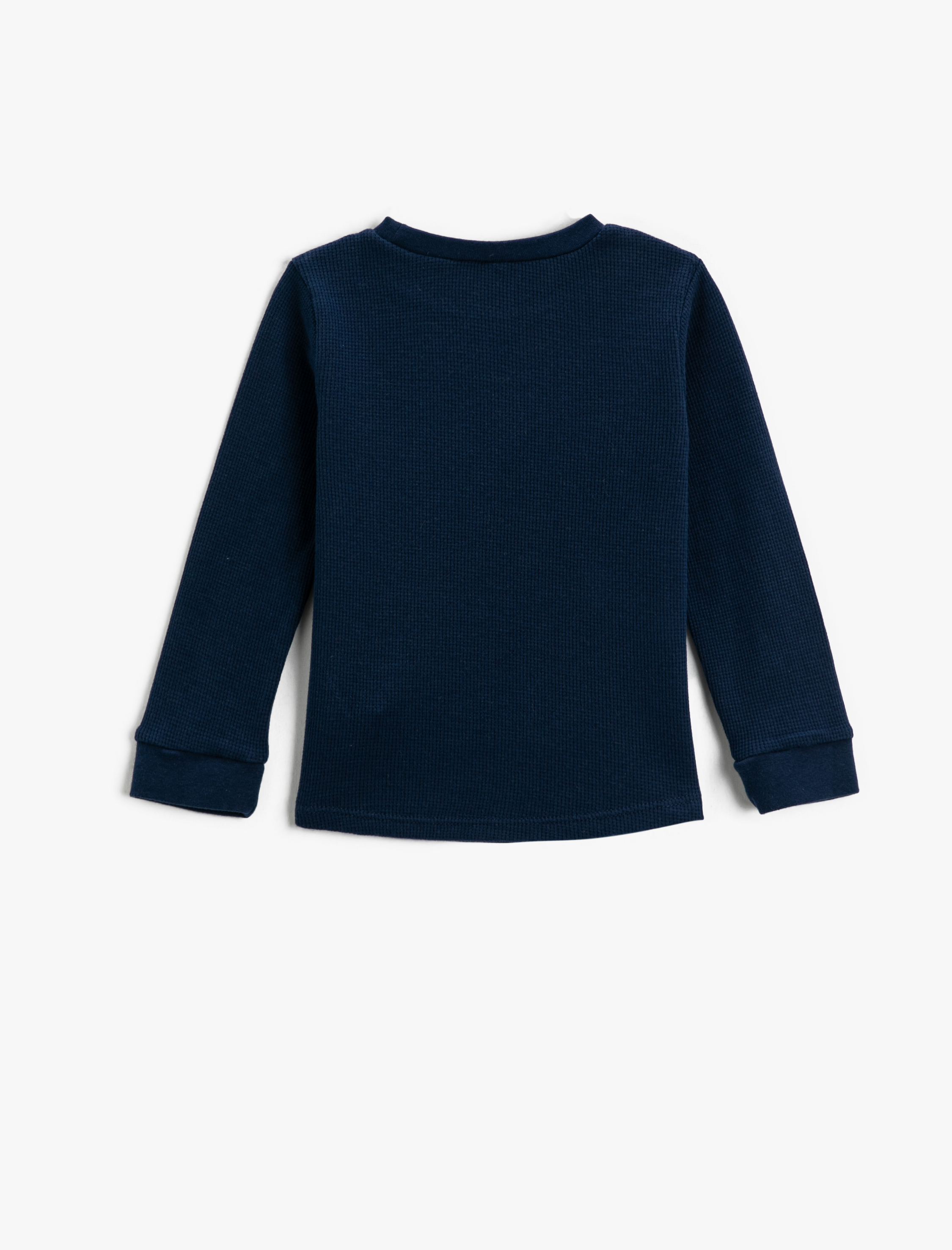  Erkek Bebek Dinozor Baskılı Uzun Kollu Tişört