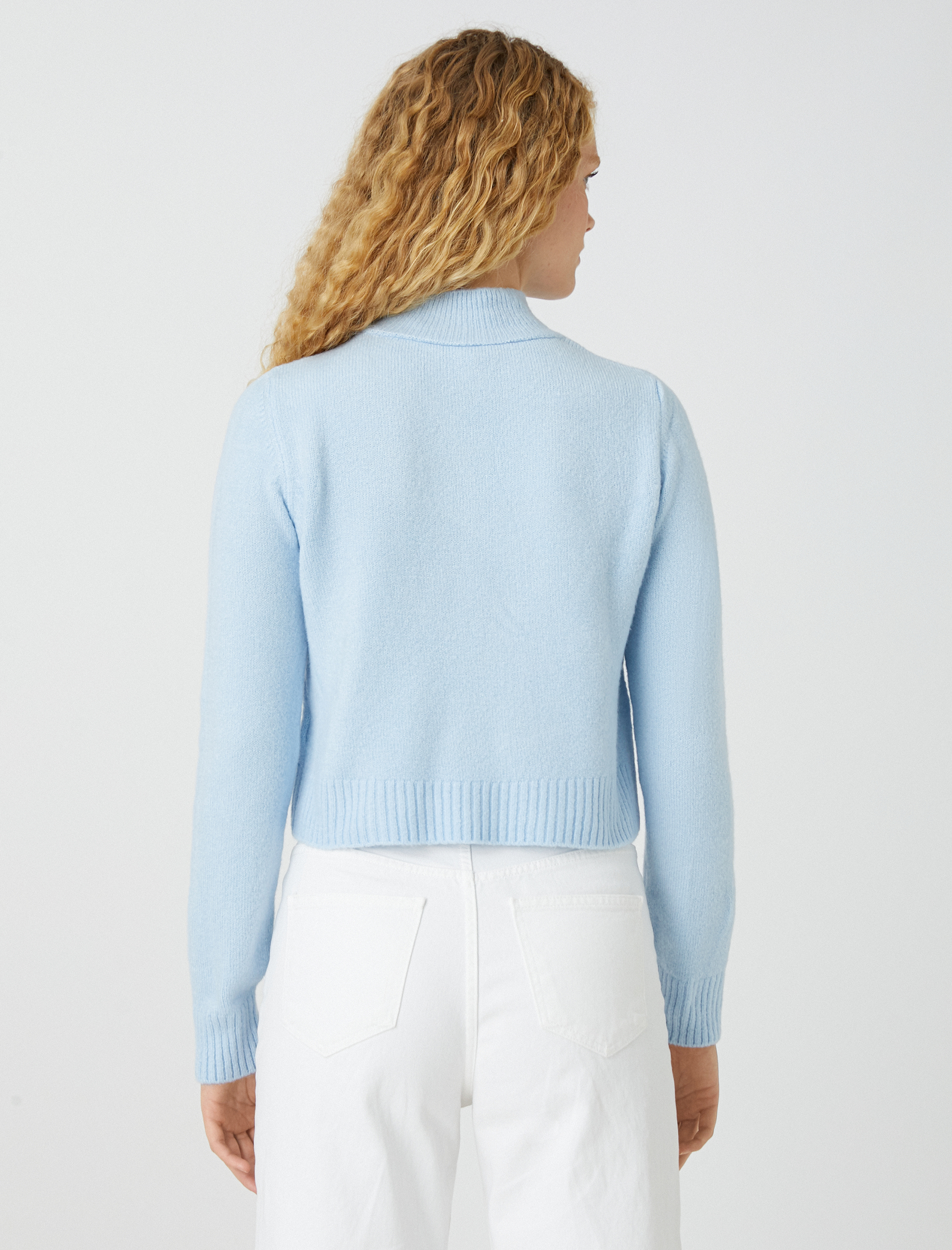   Crop Basic Triko Kazak