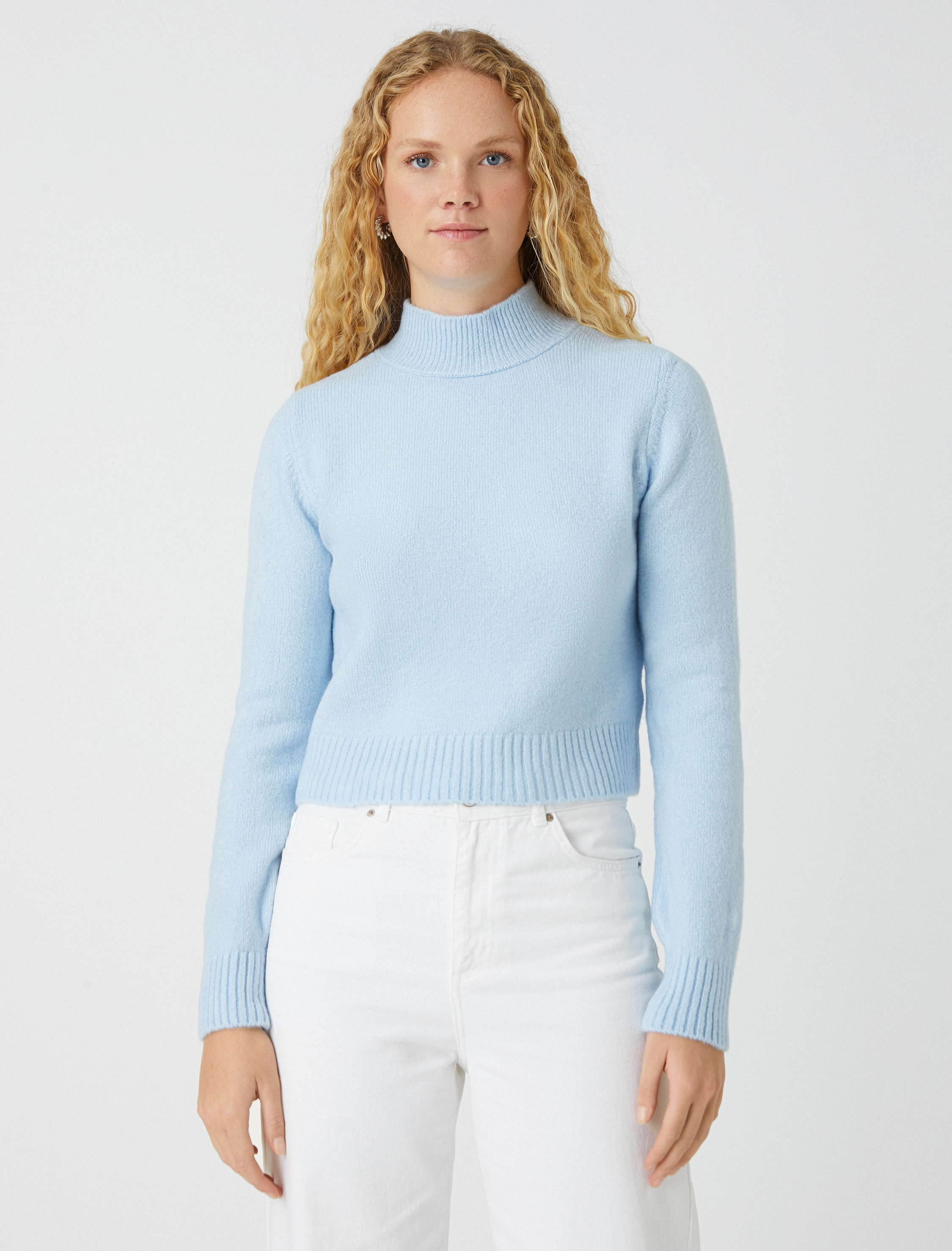   Crop Basic Triko Kazak