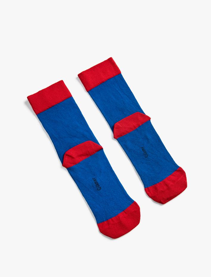 Erkek Mickey Mouse Soket Çorap Lisanslı Baskılı