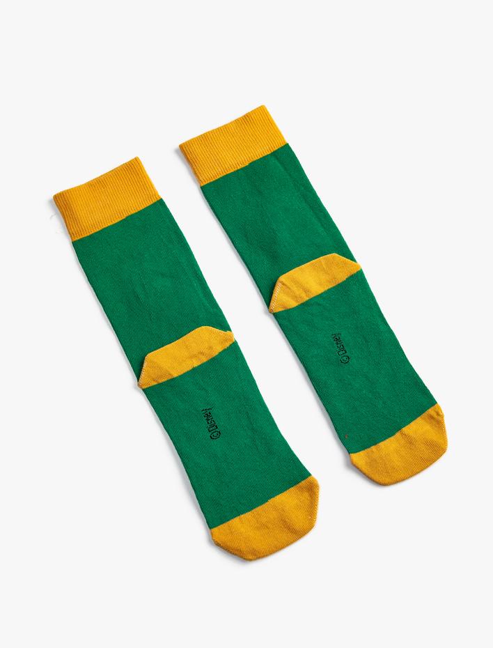 Erkek Mickey Mouse Soket Çorap Lisanslı Baskılı