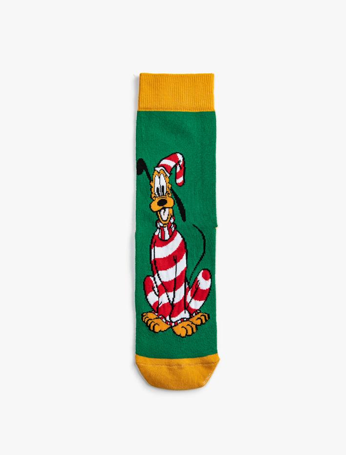 Erkek Mickey Mouse Soket Çorap Lisanslı Baskılı