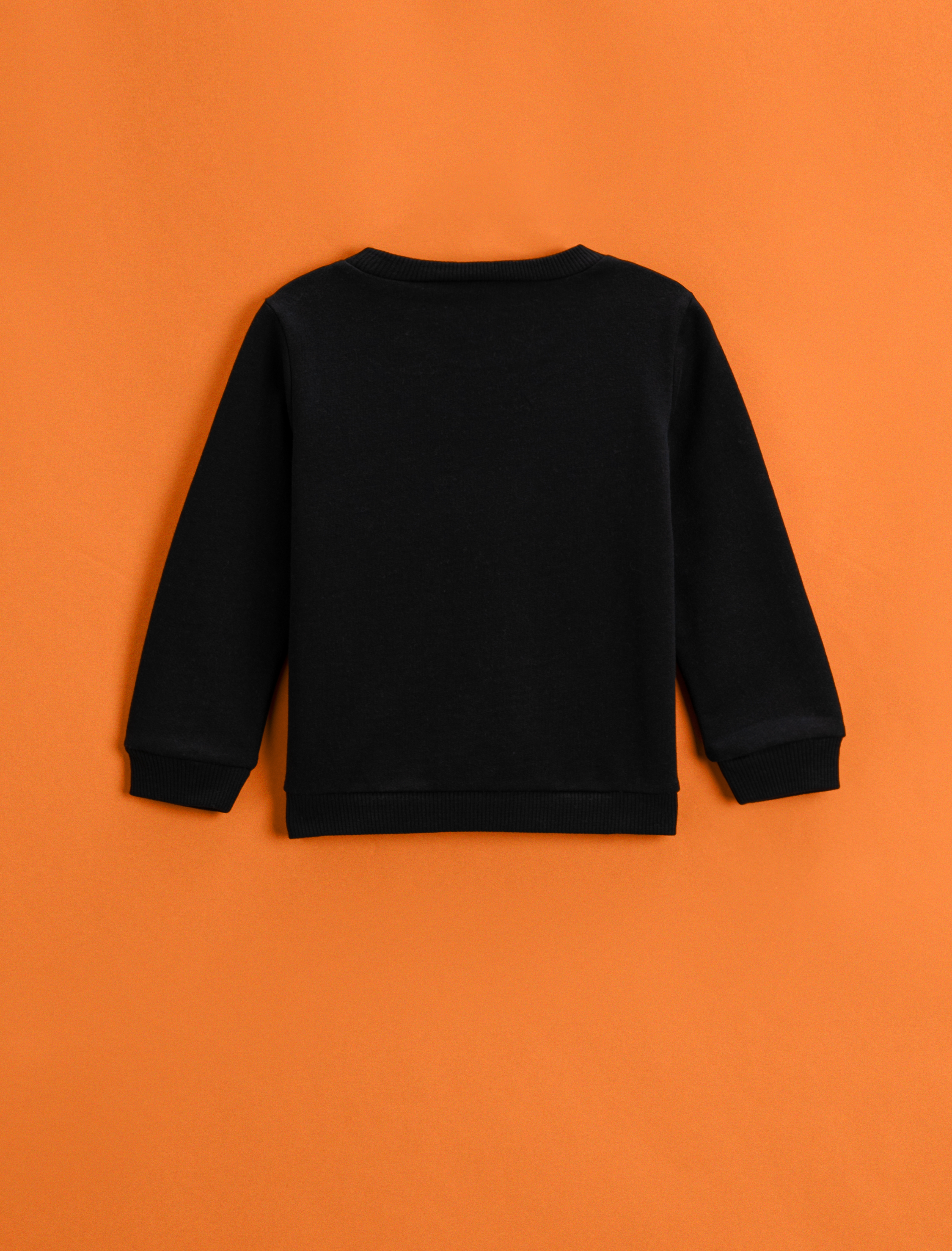  Erkek Bebek Sweatshirt Uzun Kollu Bisiklet Yaka