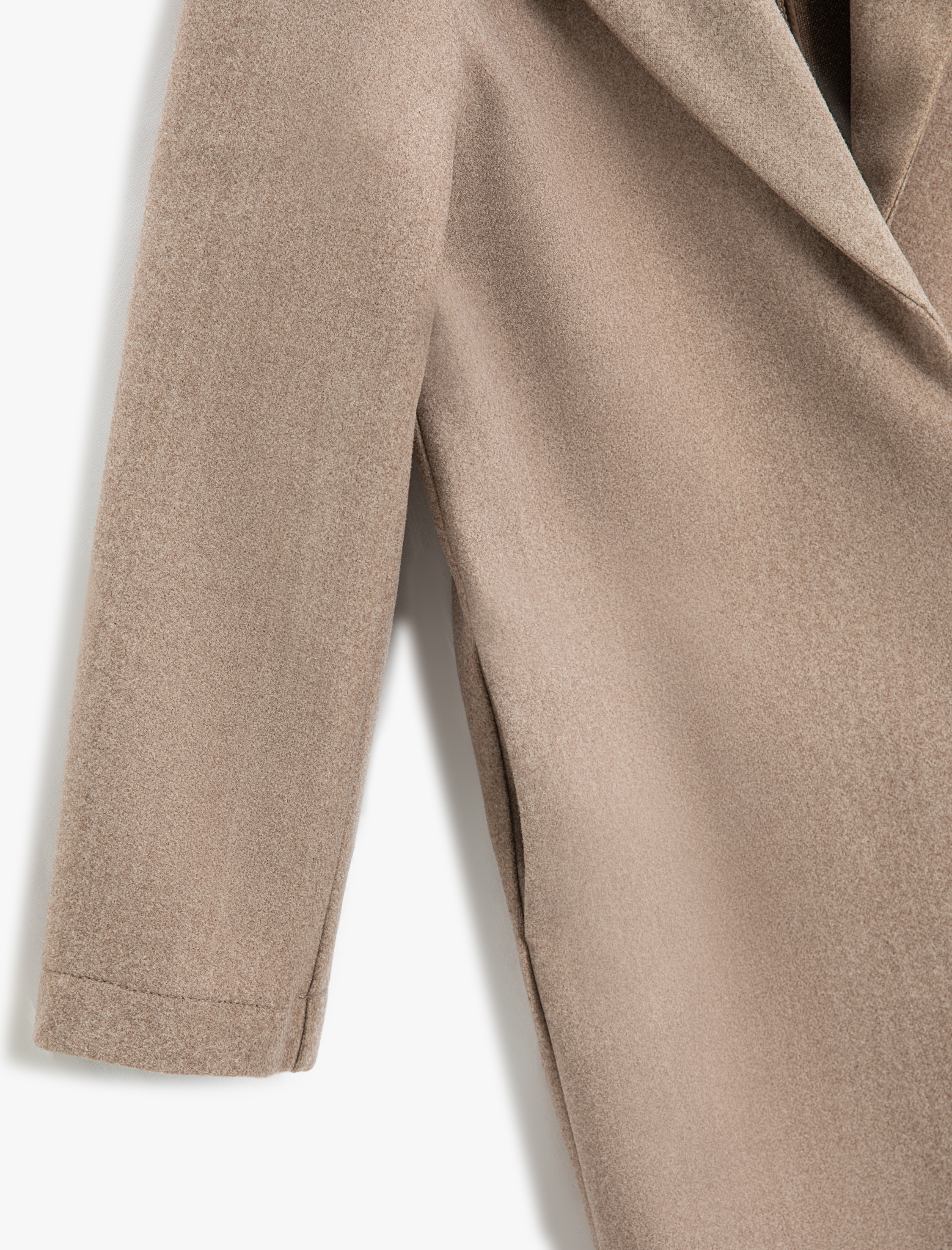   Midi Boy Kaşe Kaban