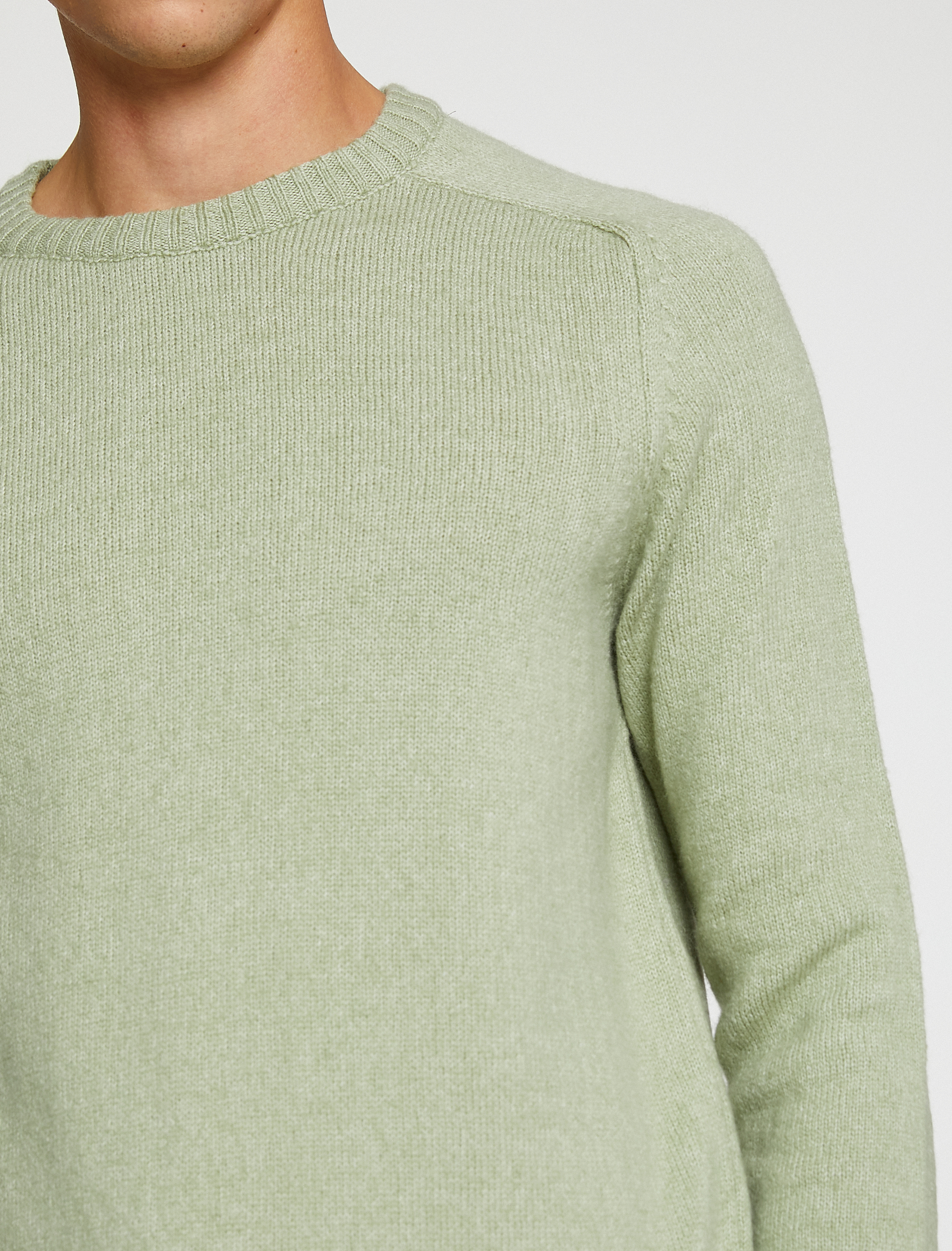   Basic Triko Kazak Bisiklet Yaka