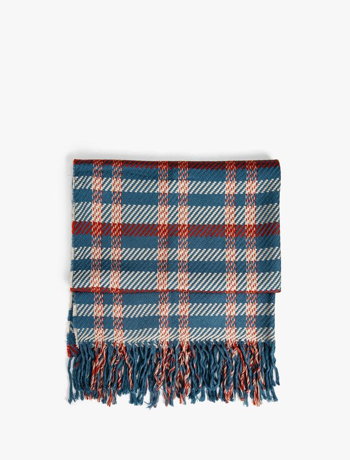 Kadın Ekose Desenli Şal