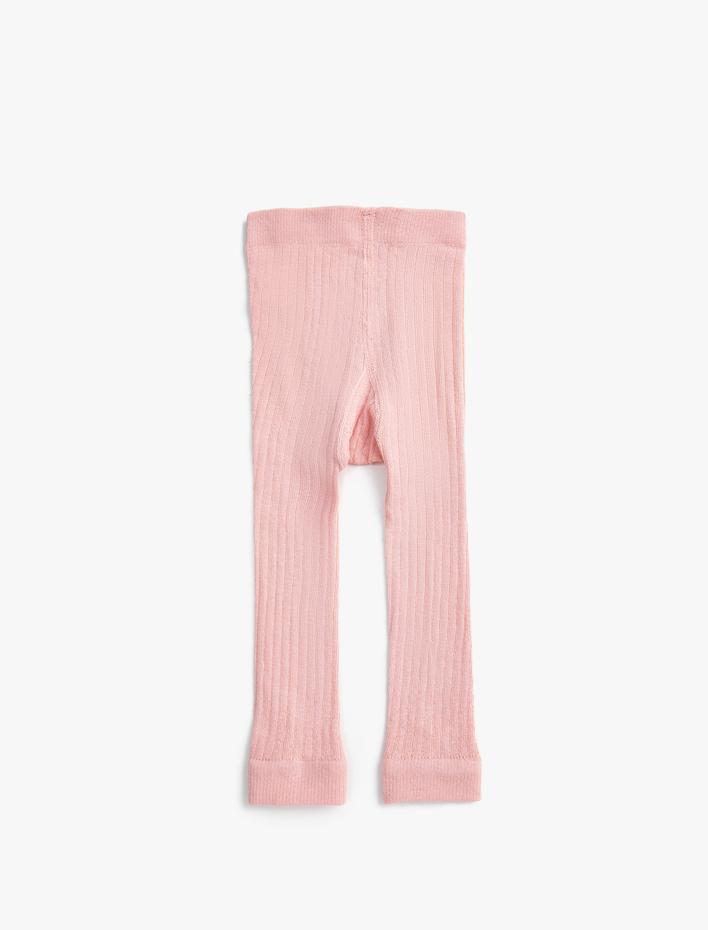 Kız Bebek Ribanalı Basic Külotlu Çorap