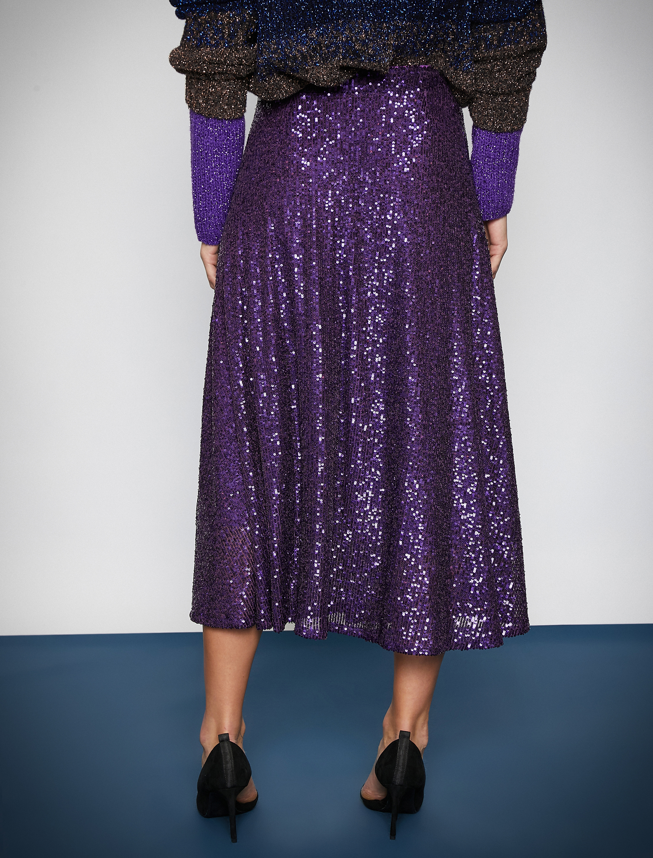   Melis Ağazat X Koton - Payetli Midi Boy Etek