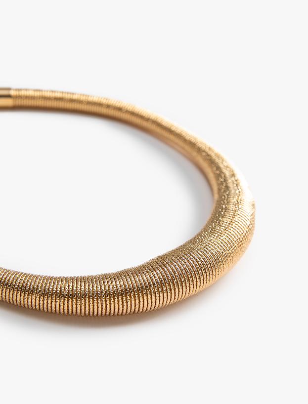  Kadın Metal Kalın Choker Kolye