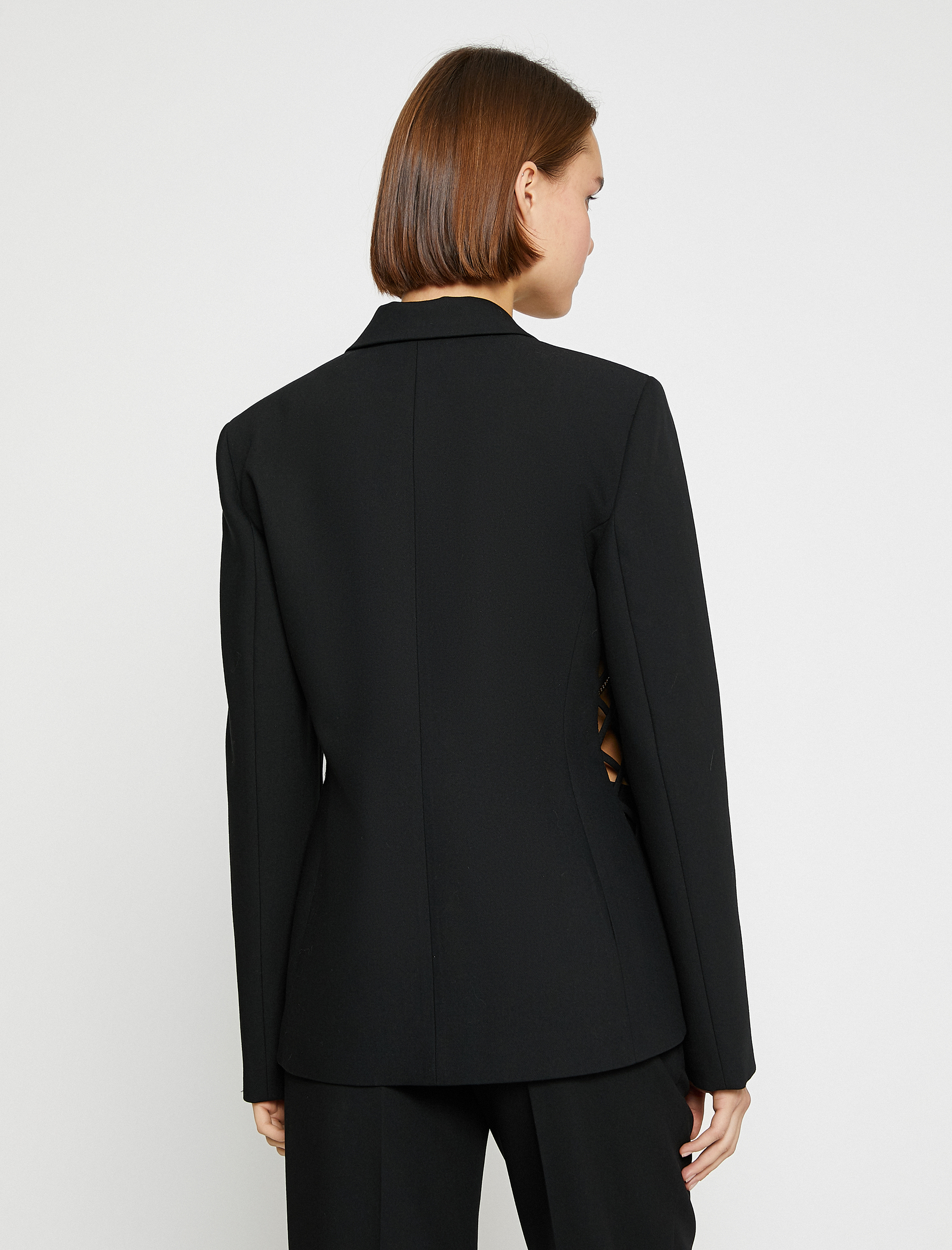   Yanları Pencere Detaylı Blazer Ceket