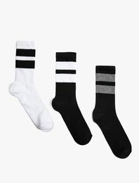 3'lü Basic Soket Çorap